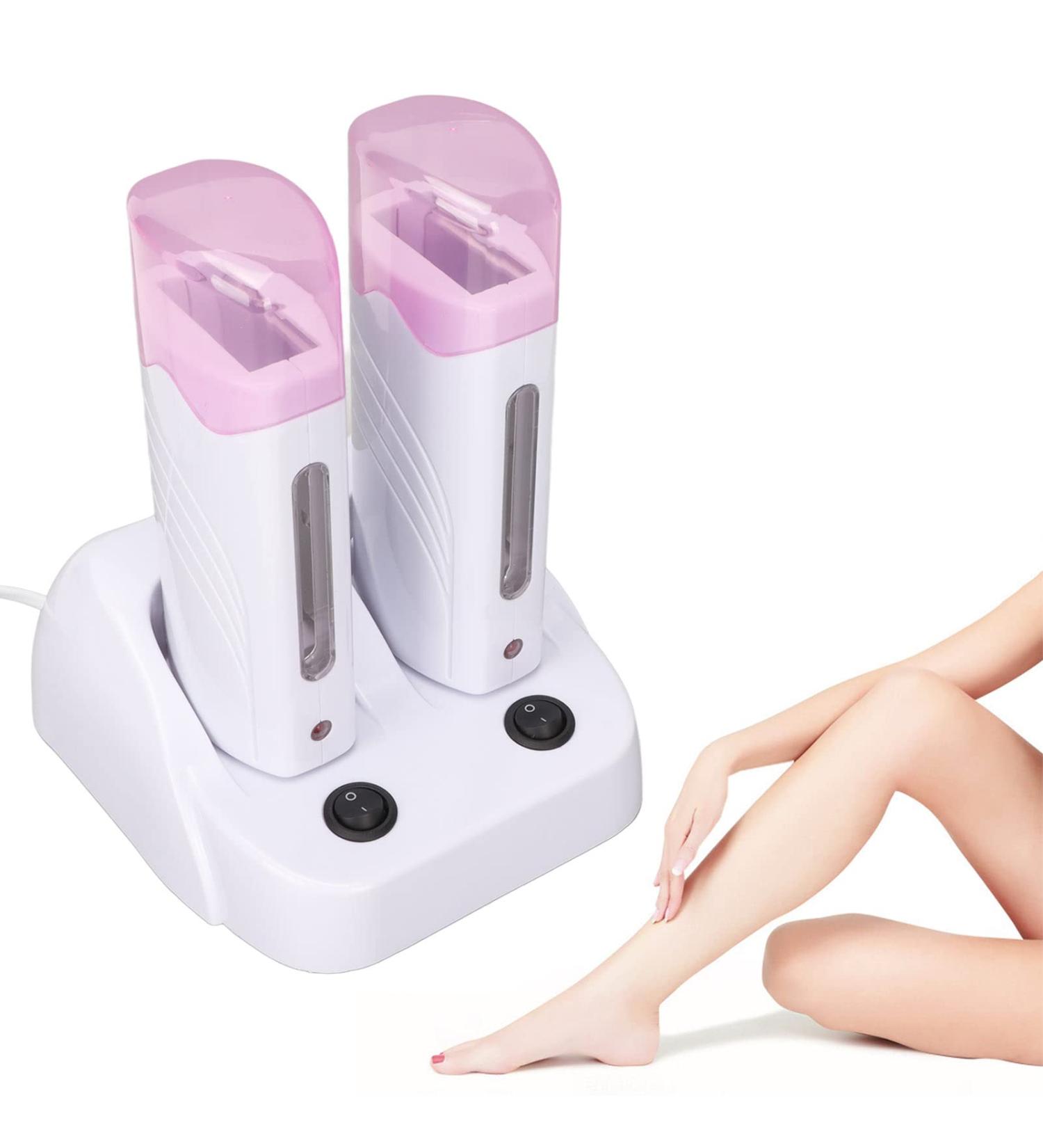 Double Depilatory Heater - Portable Wax Warmer for Legs & Armpits | International Shipping Available - Buy Online on GoSupps.com