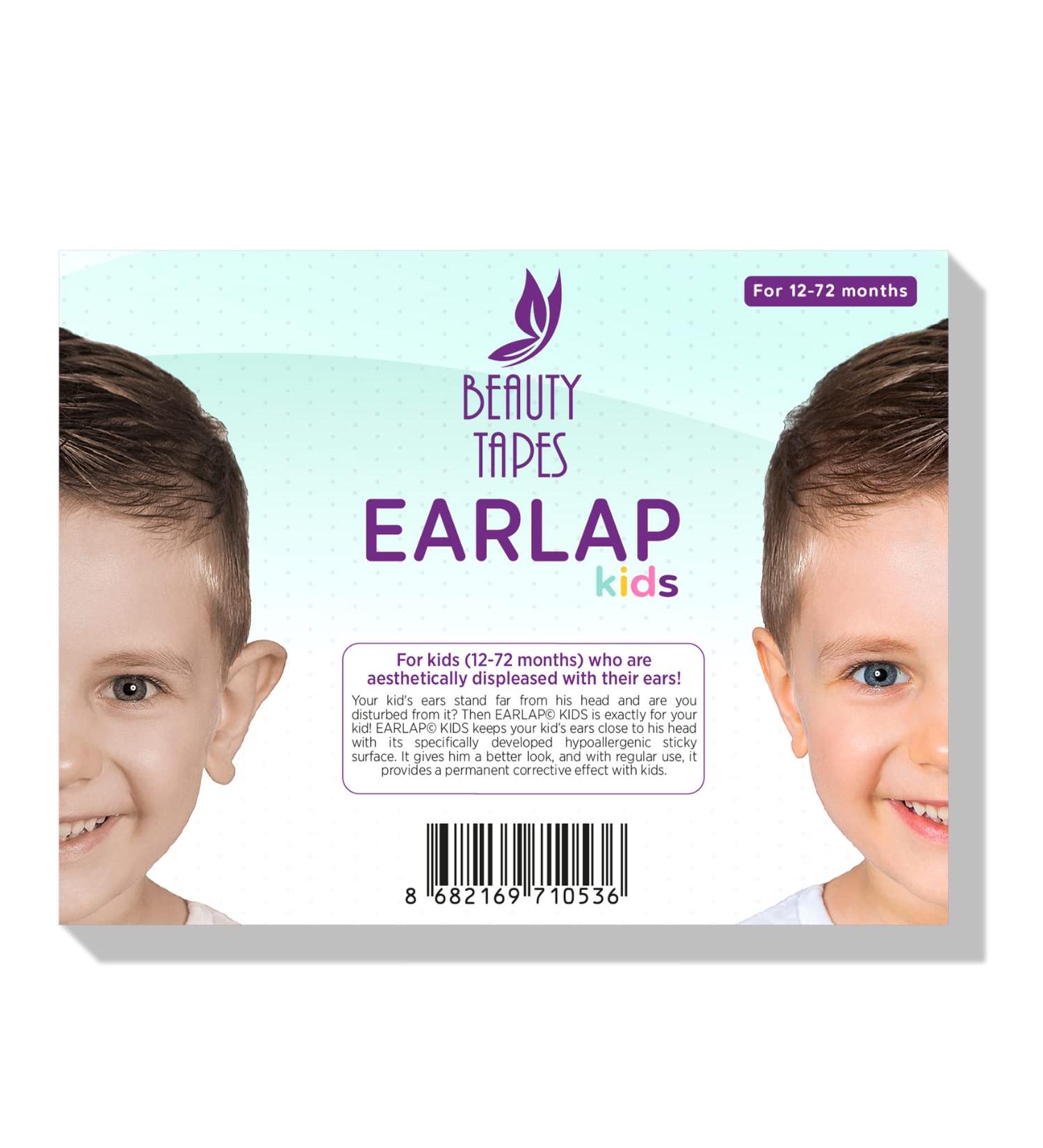 Kids Ear Corrector - Protruding Ear Sticker for 12-72 Months | Non-Surgical Ear Pinning | 20 Correctors + 10 Solaps - Buy Online on GoSupps.com