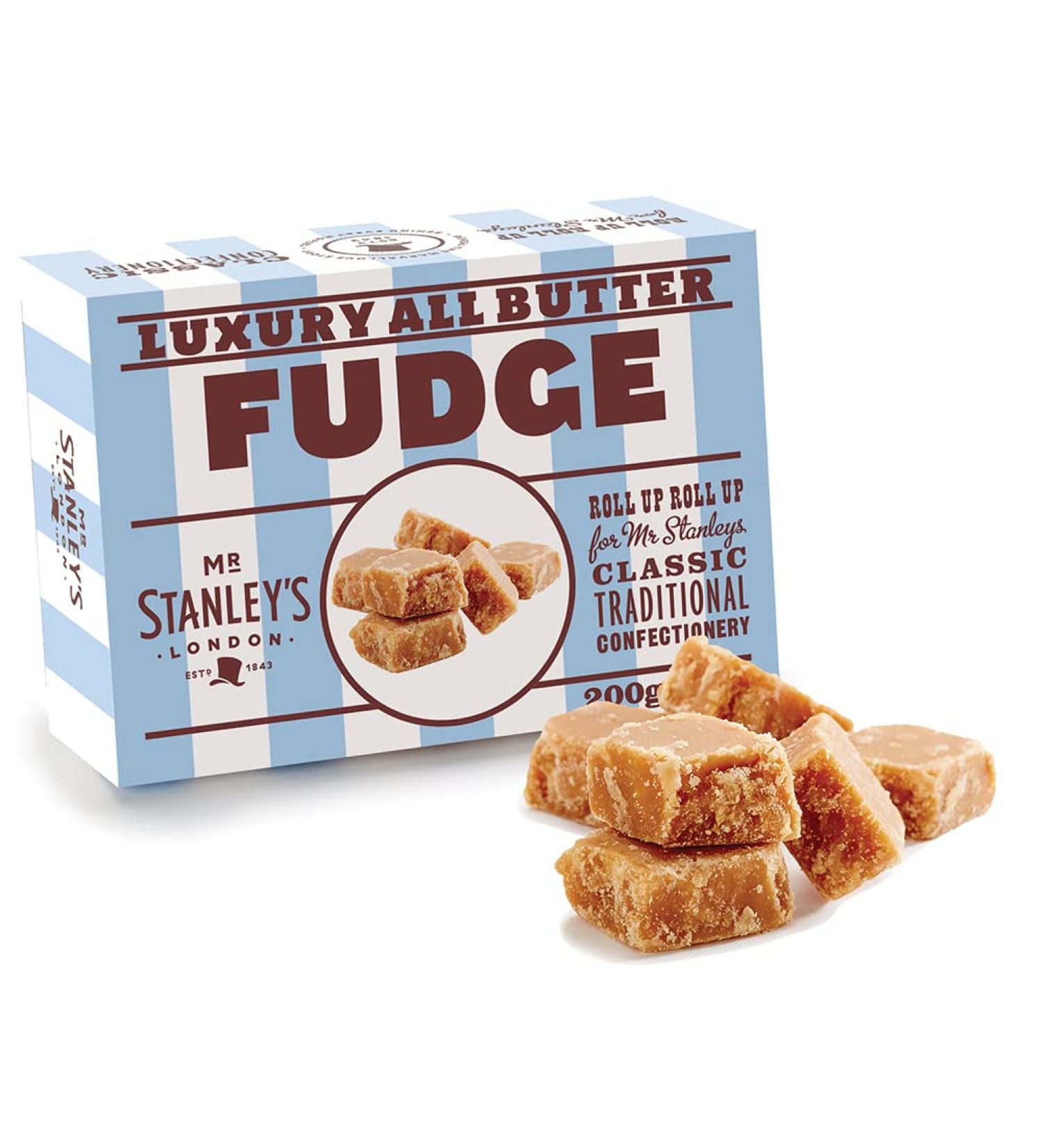 Mr Mr Stanleys Butter Fudge Box 200g - Buy Online on GoSupps.com