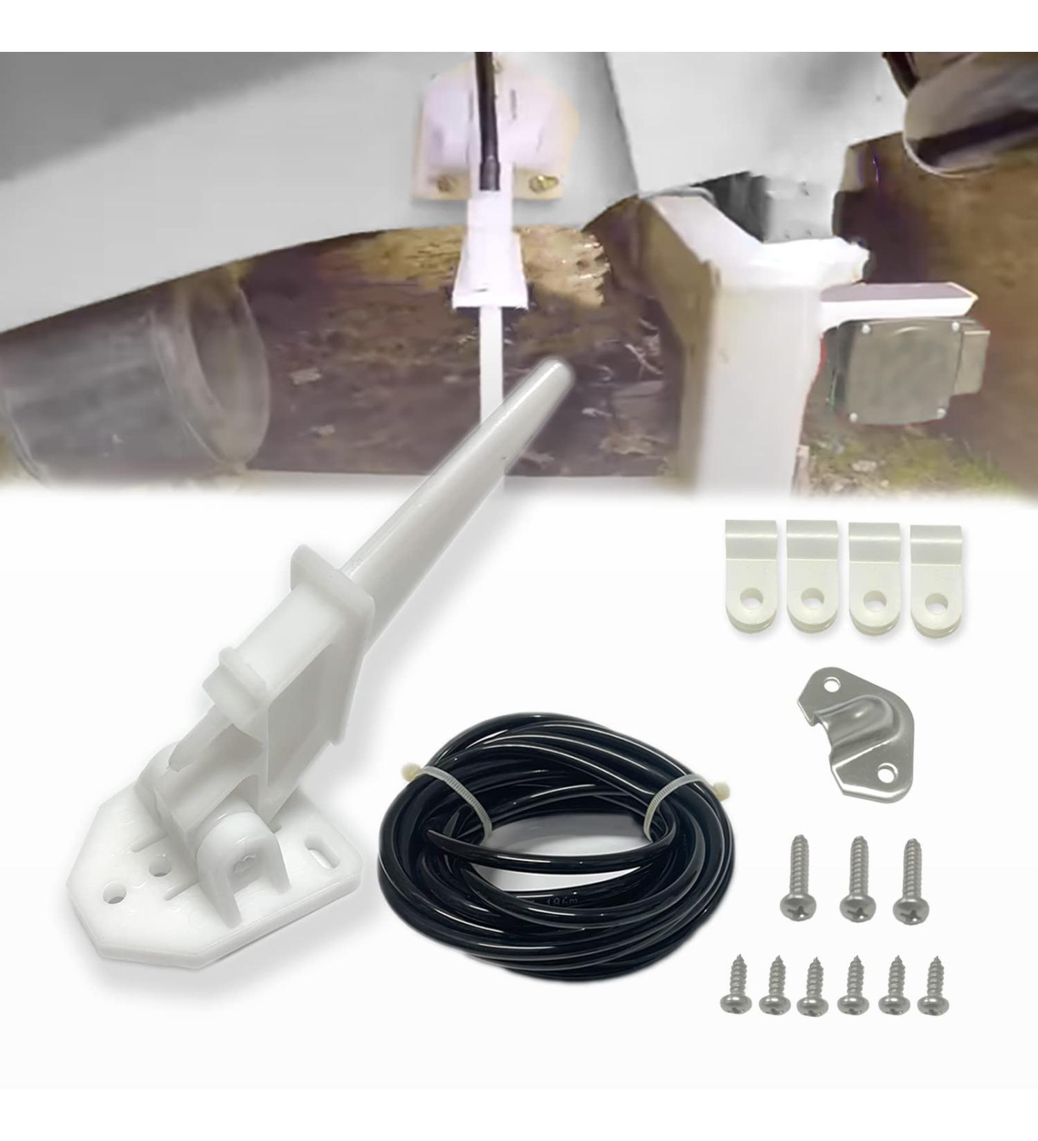 Marine Boat Universal Speedometer Pitot Tube Kit - Up to 80 MPH Speed, 20 ft PVC Tubing - Buy Online on GoSupps.com