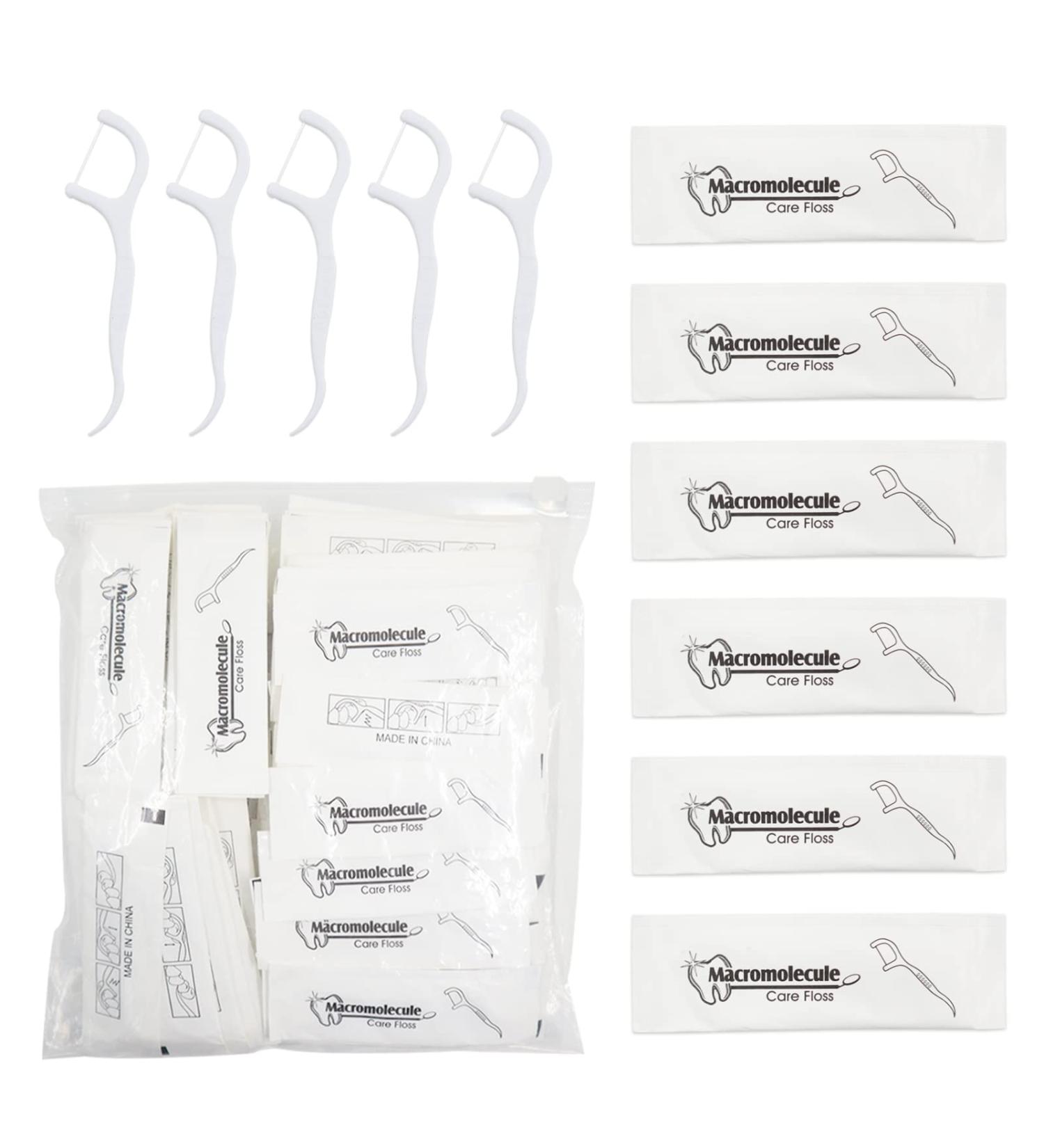 Modixun 150 Pack Dental Floss - Individually Packaged Ungromatic Flexible - Perfect for Family Travel & Hotels - Buy Online on GoSupps.com