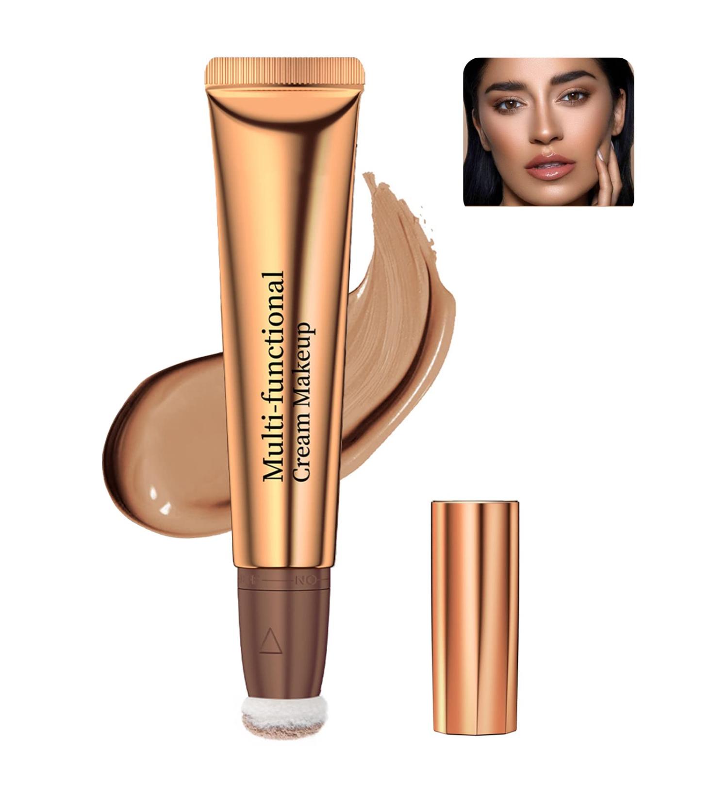 Contour Beauty Wand - Long Lasting Gel Cream Bronzer Stick | Easy Blend Natural Matte Finish Cruelty-Free Makeup - Buy Online on GoSupps.com