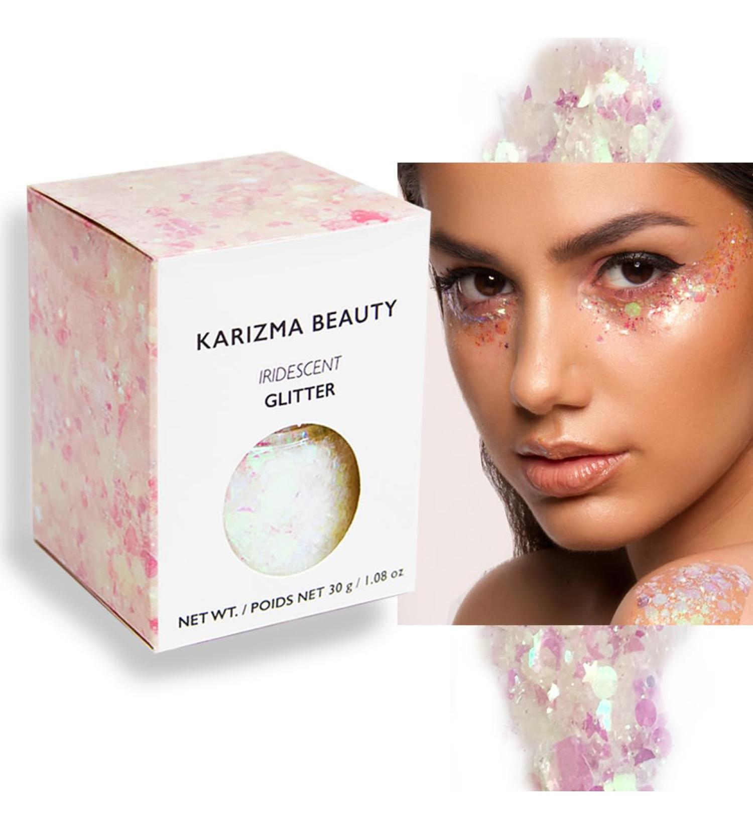 Iridescent Chunky Glitter 30g - Karizma Beauty - Buy Online on GoSupps.com