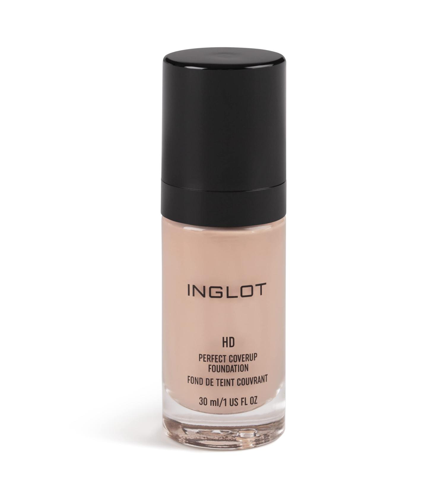  Inglot Inglot HD Perfect Coverup Foundation for long-lasting effect with HD pigments hypoallergenic natural flawless finish with white truffle extract 30 ml: 72 - Buy Online on GoSupps.com