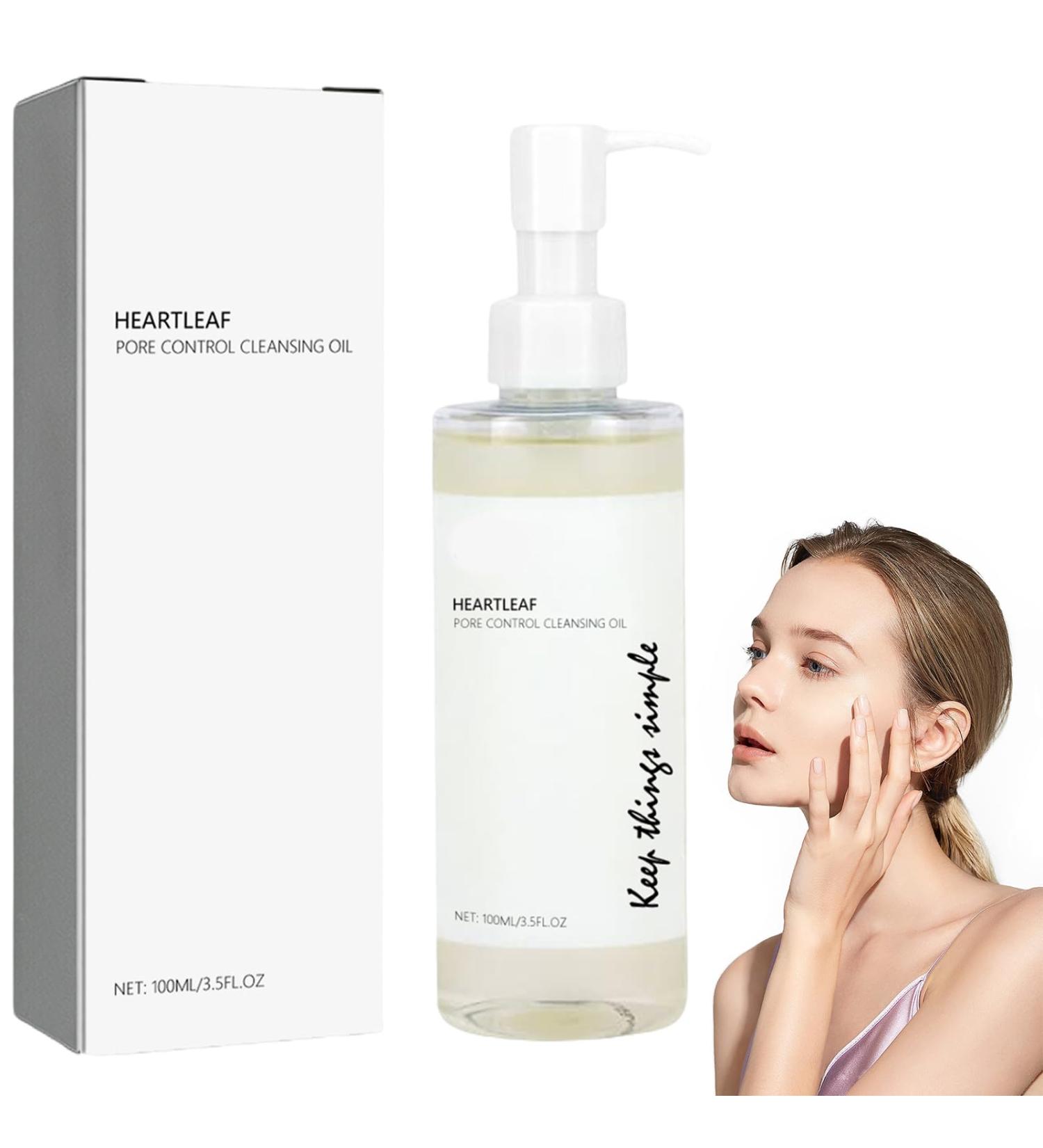 FunnAura 100ml Pore Control Cleansing Oil Mild Refreshing Blackhead Remover Cleansing Oil for Face all Skin Types - Buy Online on GoSupps.com