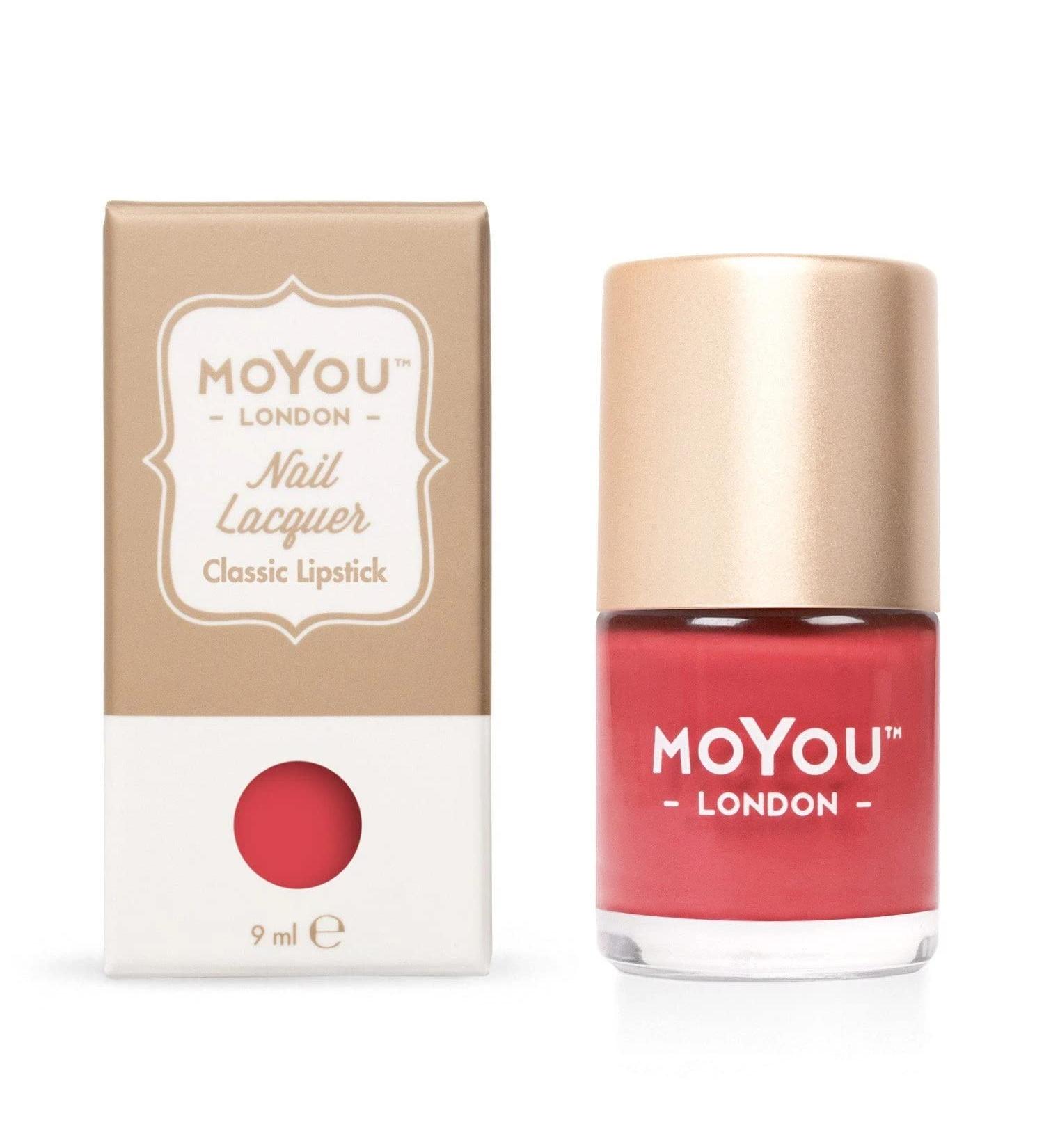 MoYou-London Premium Stamping Nail Polish 9ml - Classic Lipstick
