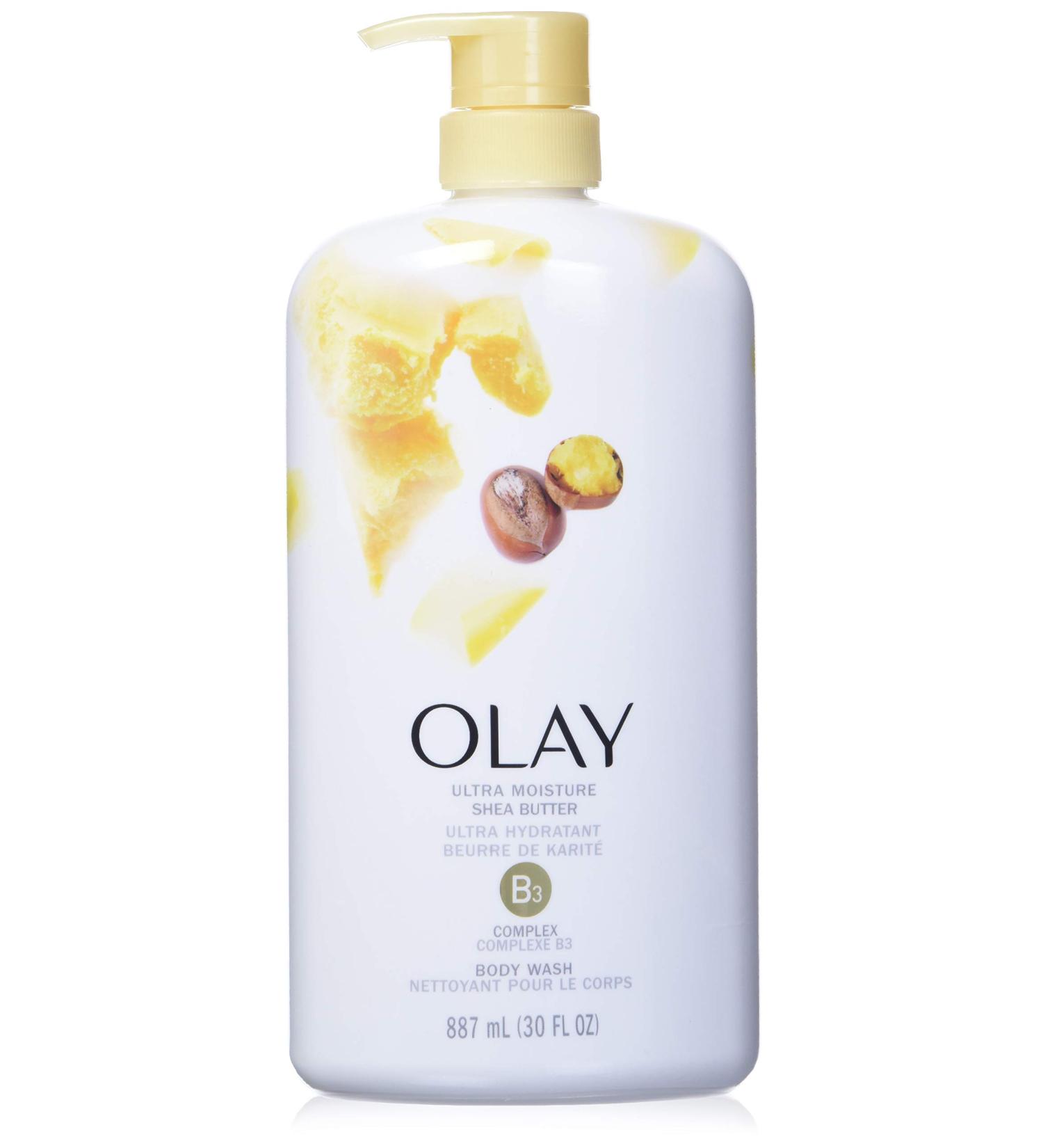 Olay Ultra Moisture Body Wash with Shea Butter - 30 Oz Pump | Hydrating Shower Gel - Buy Online on GoSupps.com