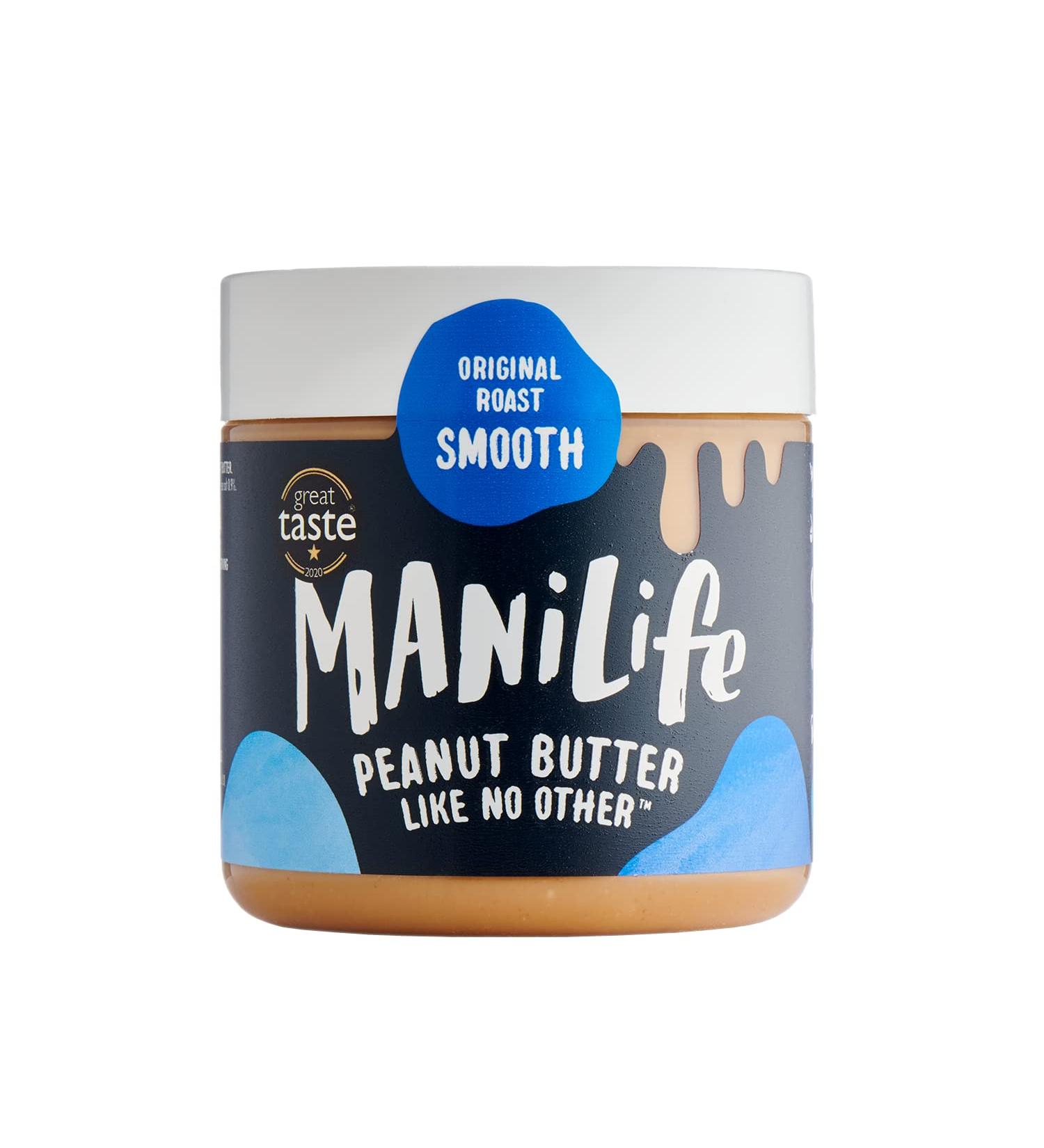 Beurre d'arachide d'Argentine lisse 295 g (Manilfe)