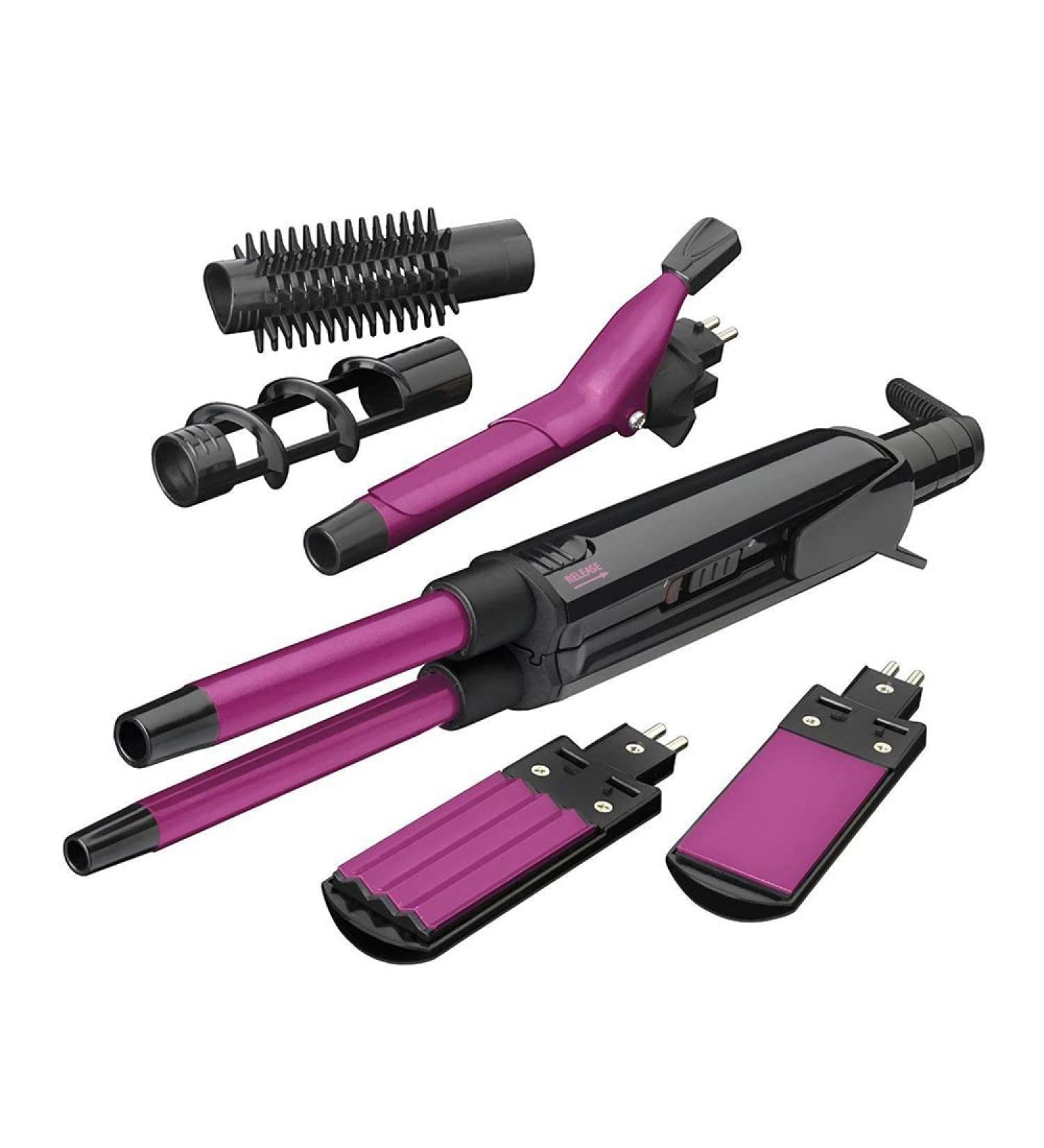 Curling Iron Professional Hair Curling Wand Hair Straightener Flat-gear professional Hair Curling Iron Hair Ceramic Electric Hair Curler Roller Curling Wand For Women Hair BY ZZYY (Color : 1 set) - Buy Online on GoSupps.com