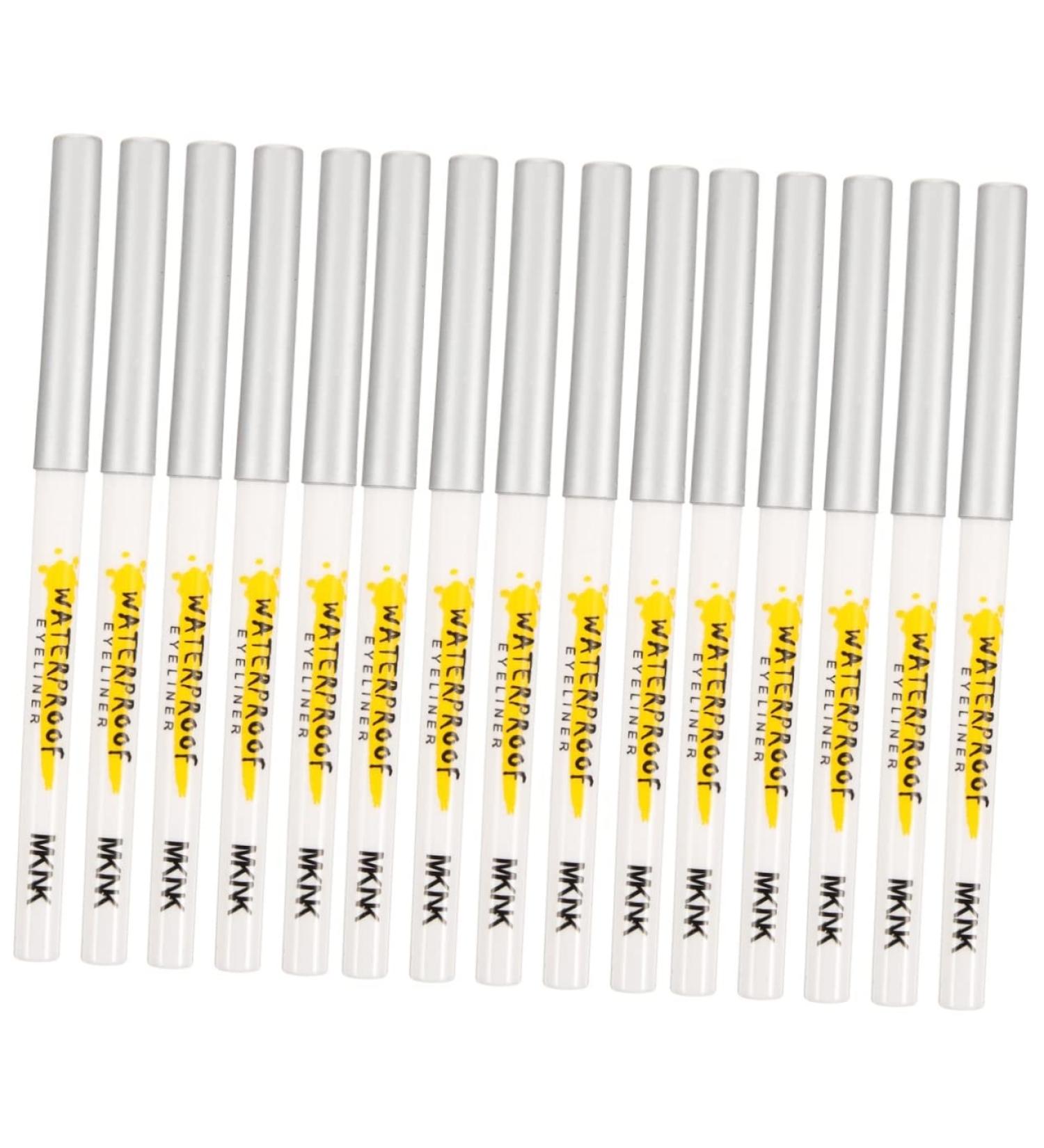 Baluue 15 Pcs White Lying Silkworm Pen Eye Shadow Pen Eye Brightening Highlighters White Eye Pencil Abs - Buy Online on GoSupps.com