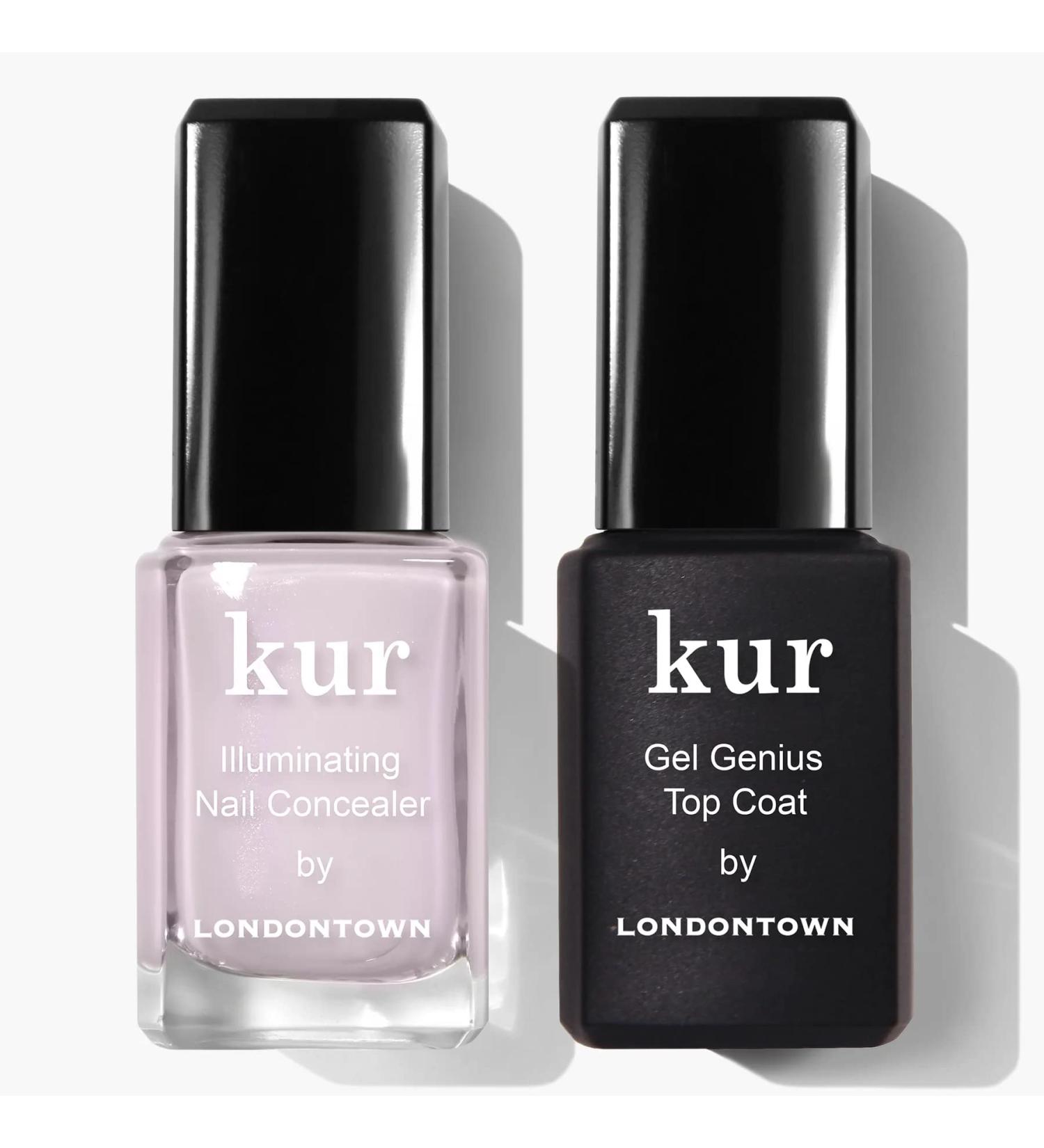 LONDONTOWN kur Pink Conceal & Go Duo Set Includes Pink Nail Illuminating Concealer & Gel Genius Top Coat - Buy Online on GoSupps.com