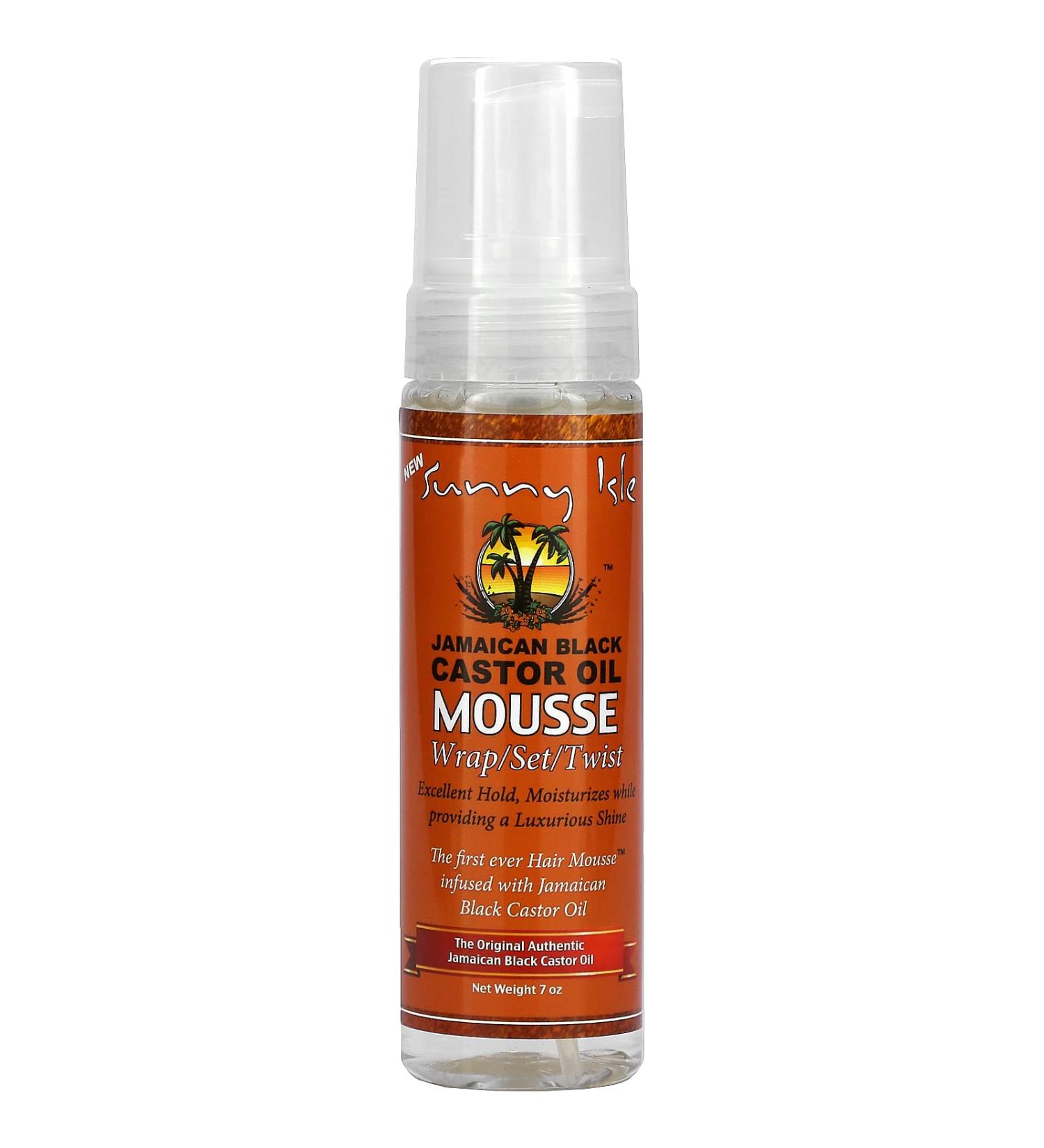 Sunny Isle Jamaican Black Castor Oil Mousse 7 oz