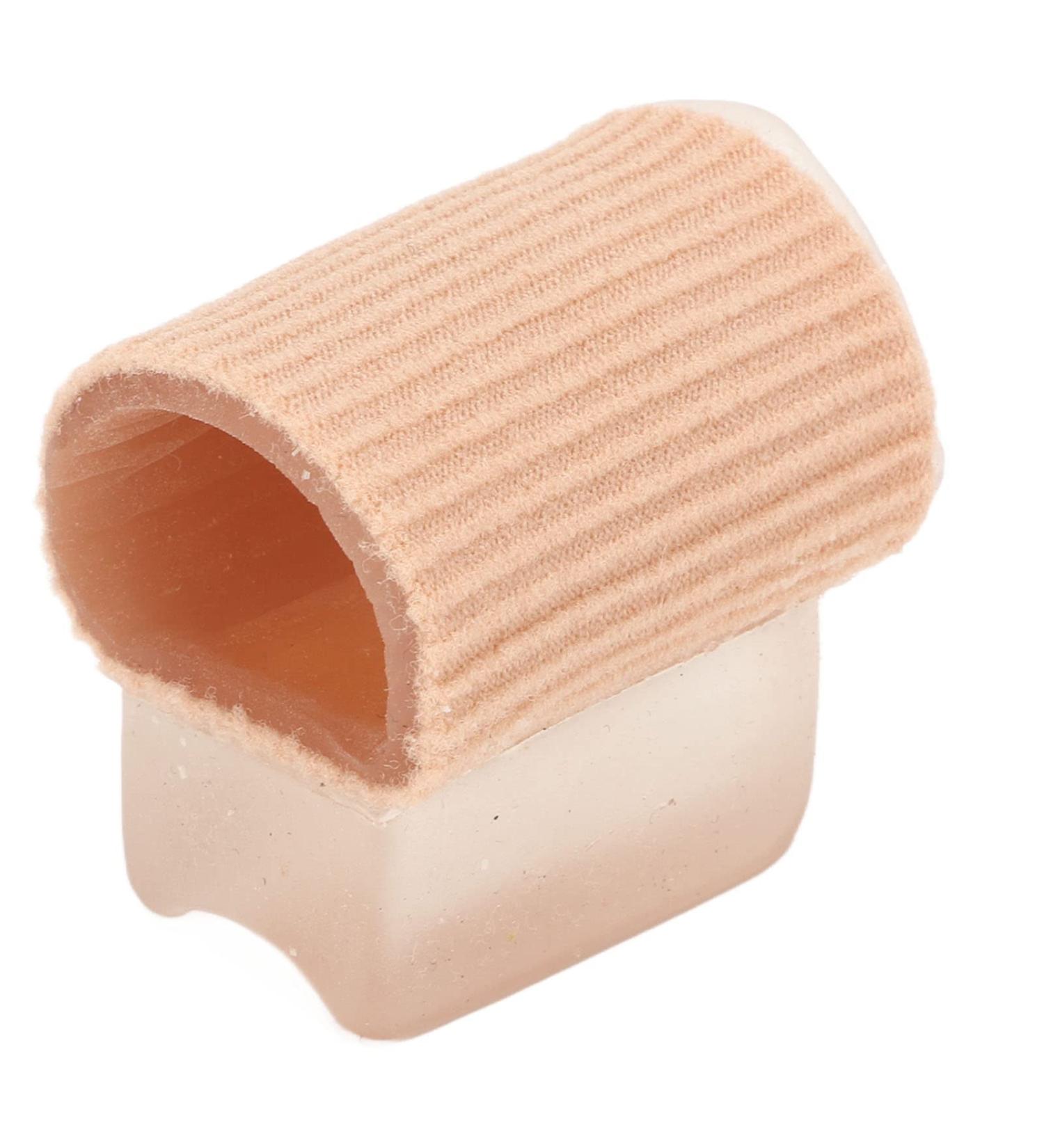 10pcs Soft Gel Toe Cushion Tubes - Corn Pad Protectors for Corns, Blisters, Calluses - Toe and Finger Sleeves - Buy Online on GoSupps.com
