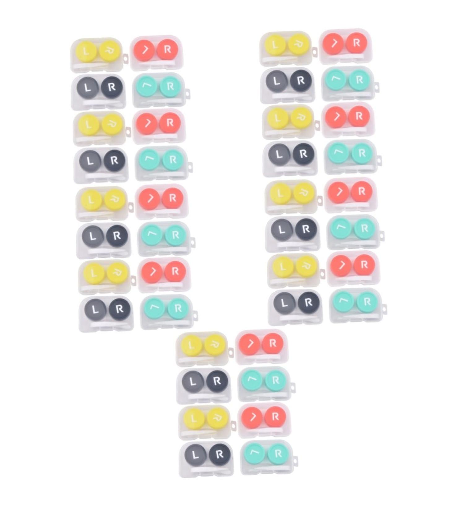 Buy Gatuida 40 STK Contact Lens Containers - Professional Colored Lens Cases for Safe Storage | International Shipping Available - Buy Online on GoSupps.com