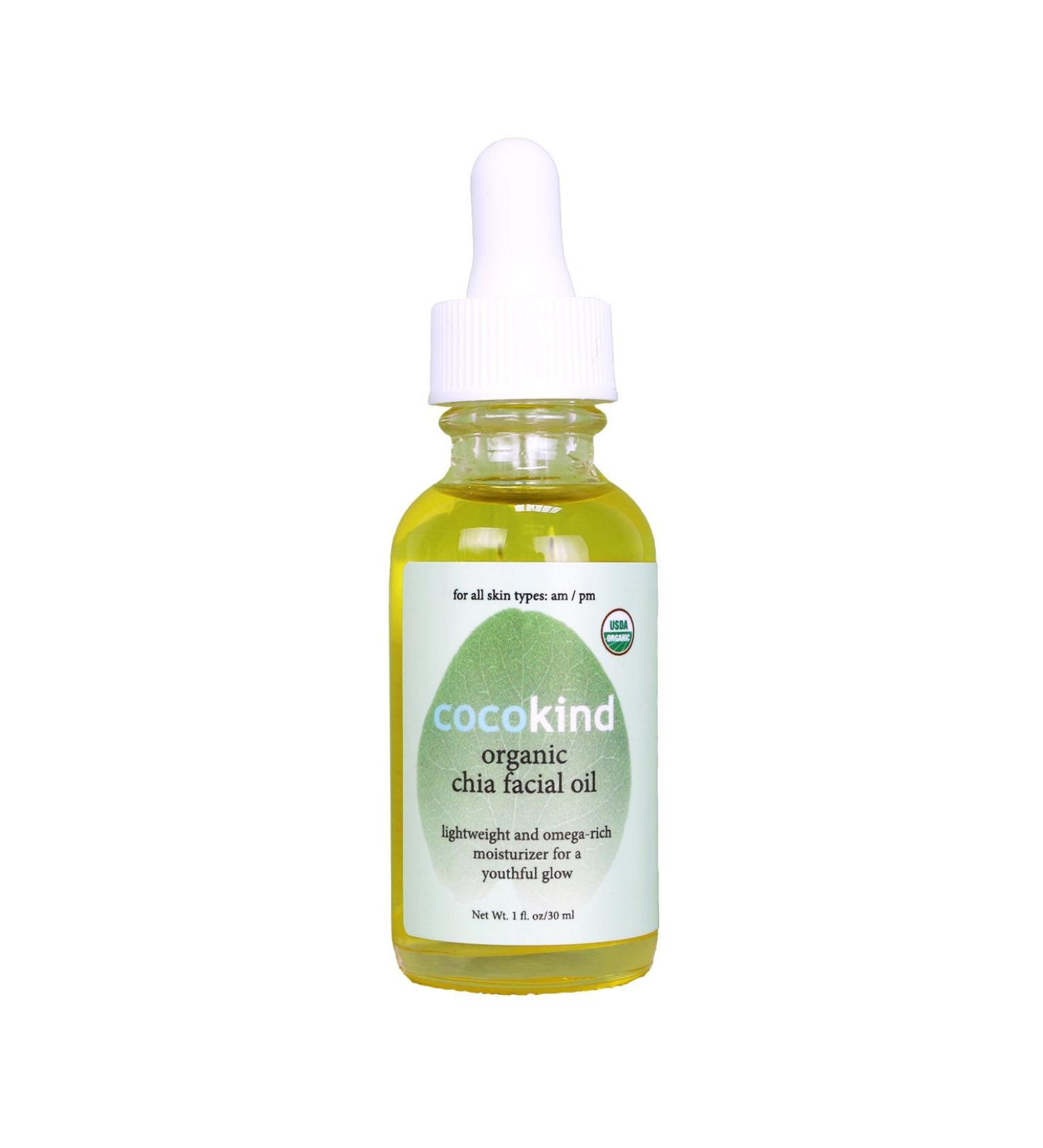 Cocokind Organic Chia Facial Oil, chamomile, 1 Fl Oz (5290)