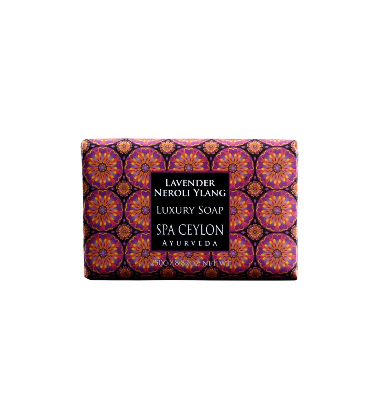 Buy SPA CEYLON Lavender Neroli Ylang Luxury Soap | Natural Moisturizing Bar for All Skin Types | International Shipping Available - Buy Online on GoSupps.com