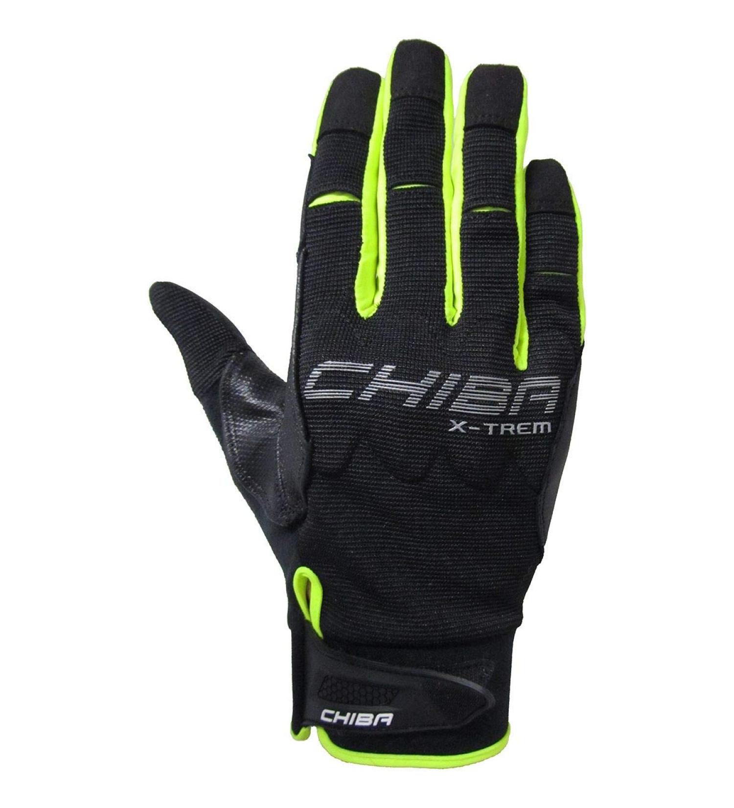 Chiba Via Ferrata Absolut Gloves Size Small Black