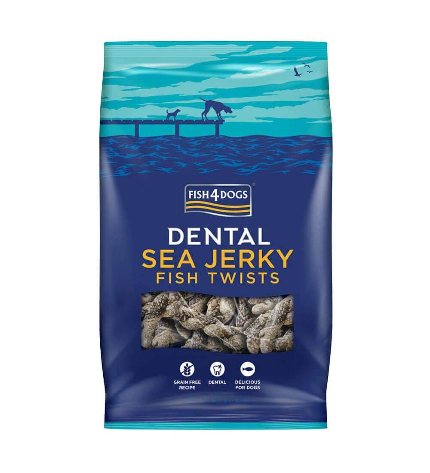 Fish4Dogs Sea Jerky Fish Twists 500 g - Buy Online on GoSupps.com