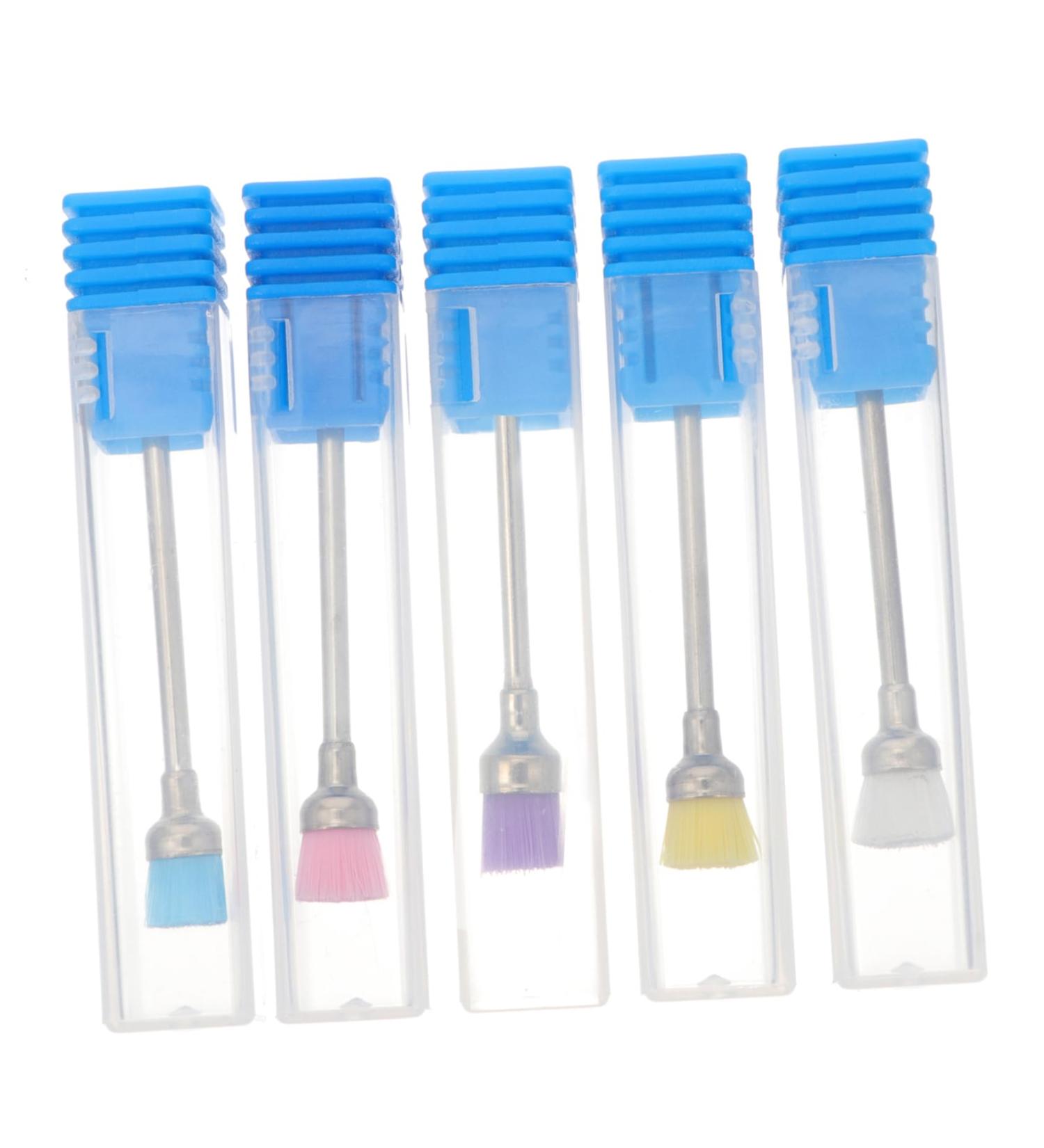 POPETPOP 15 pcs nail dust brush Carbide Cleaning Brush nail cleaner Nail Drill Machine Brush Nail Art Tool Nail Cleaning Brush nail art brush nail scrub brush grinding head hard Metal 7.5x1.2cmx3pcs Assorted Colorx3pcs - Buy Online on GoSupps.com