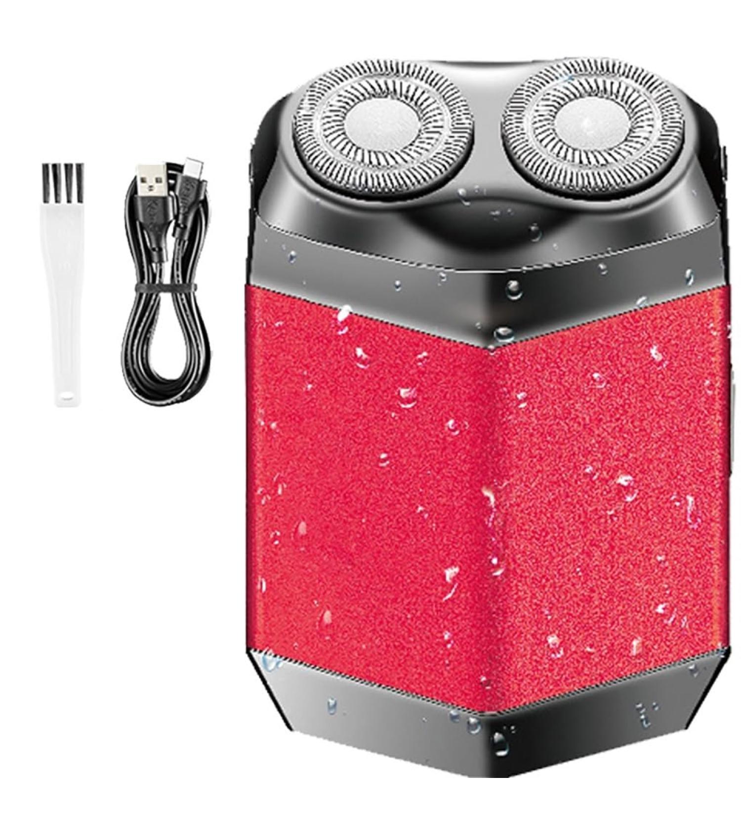 Buy Portable Electric Shaver for Men - Mini Wet/Dry Razor USB Rechargeable Perfect for Travel - Buy Online on GoSupps.com