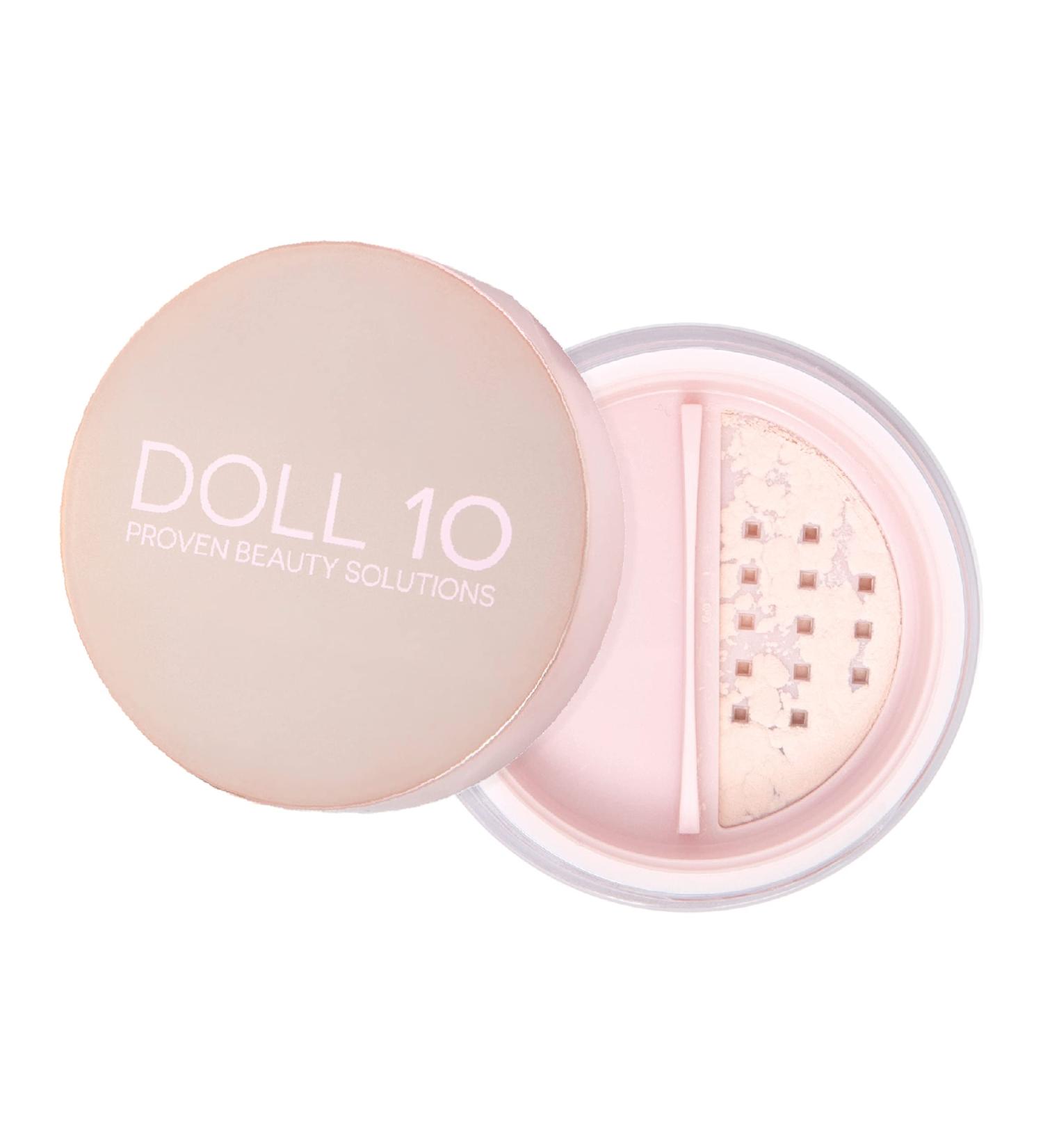 Doll 10 Doll Skin Perfecting Treatment Powder - Flawless Finish Formula - Buy Online on GoSupps.com