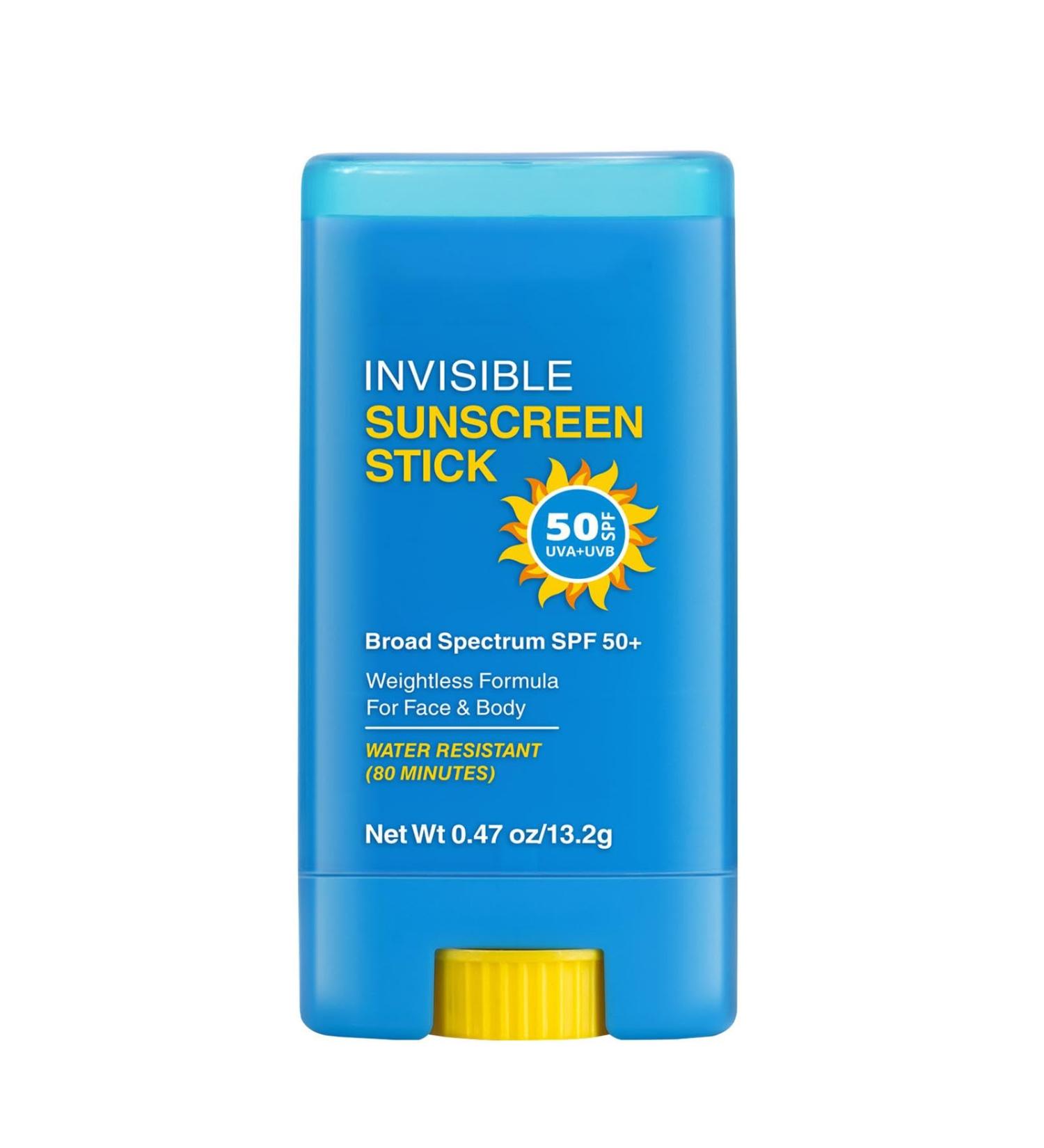 Sunscreen Stick | Sunblock Stick Spf50 | Moisturizing Sunscreen Stick | Spf50 Sunblock Sticks | Advanced Sunscreen Sticks | Sunscreens Sticks 13g for Face and Body - Buy Online on GoSupps.com