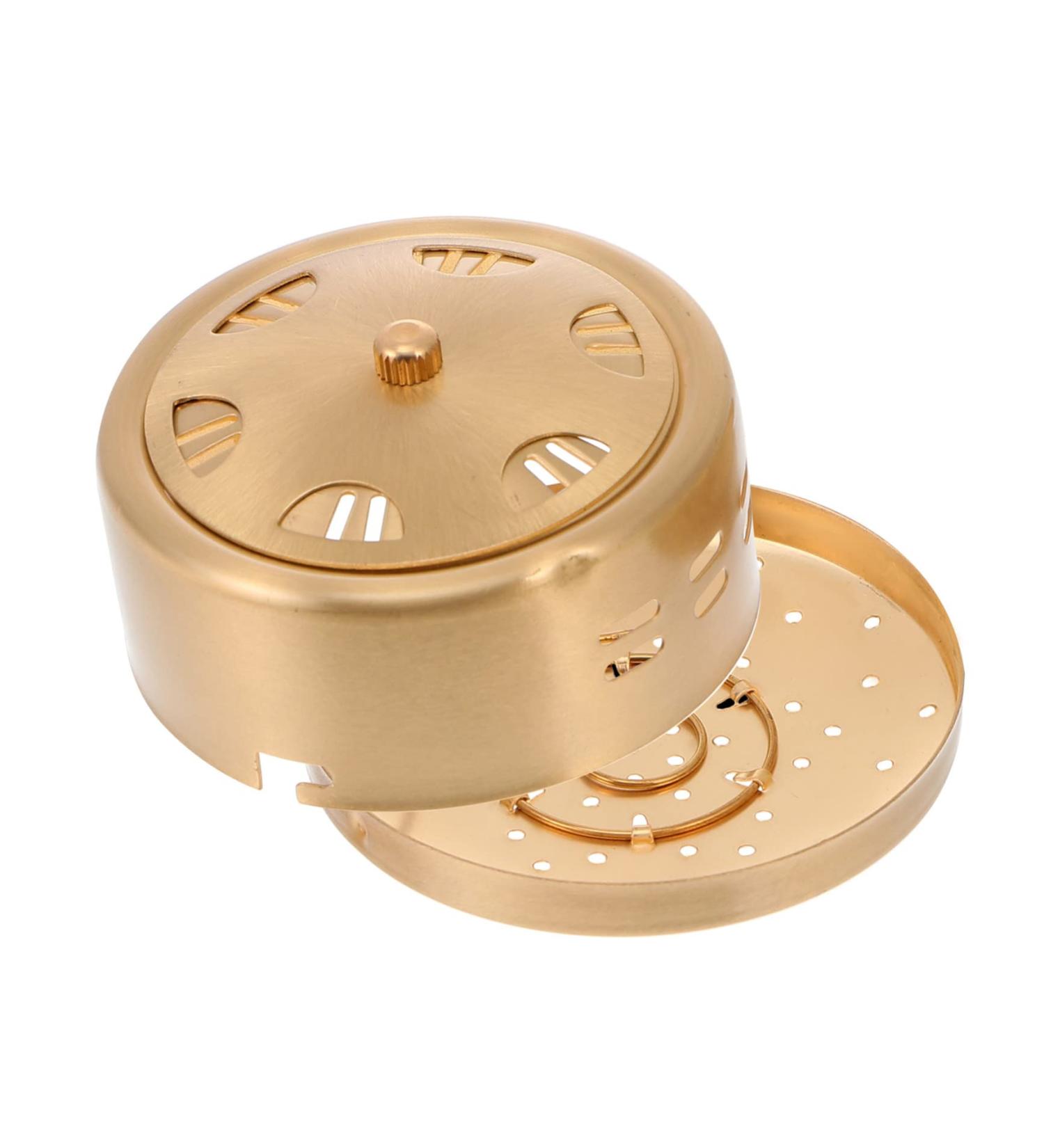 Portable Moxibustion Box - 1 Piece Copper Moxa Massager & Glass Burner - International Shipping - Buy Online on GoSupps.com
