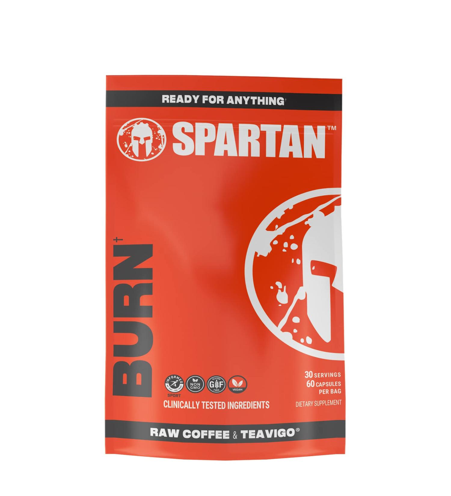 Spartan Race Burn Capsules - 30 Serving Energy Booster - Buy Online on GoSupps.com