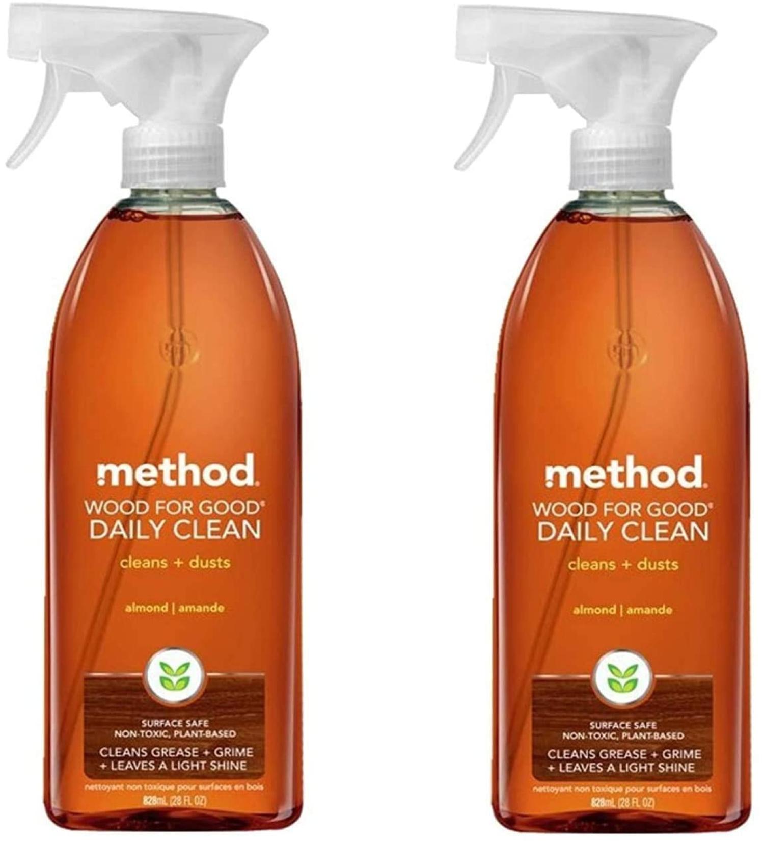 Method Wood for Good Daily Clean Almond, 28 fl oz (2 Pack) - Buy Online on GoSupps.com