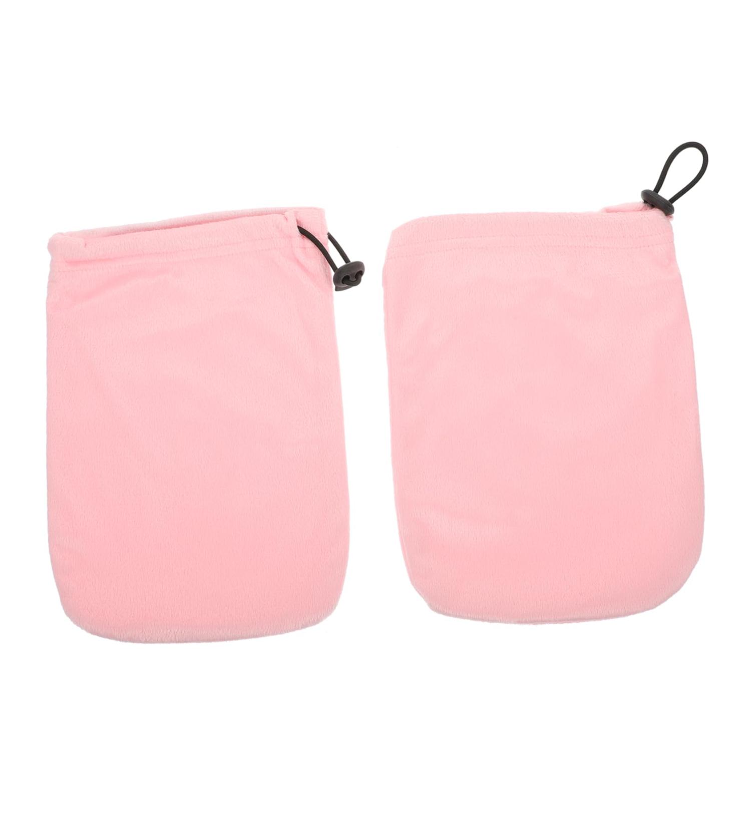 Housoutil 1 Pair Wax Thermal Insulation Gloves Wax Bath Liners Paraffin Wax Hand Covers Wax Warming Gloves Heat Warmers for Hands Wax Socks Nail Cotton Pink Baby - Buy Online on GoSupps.com