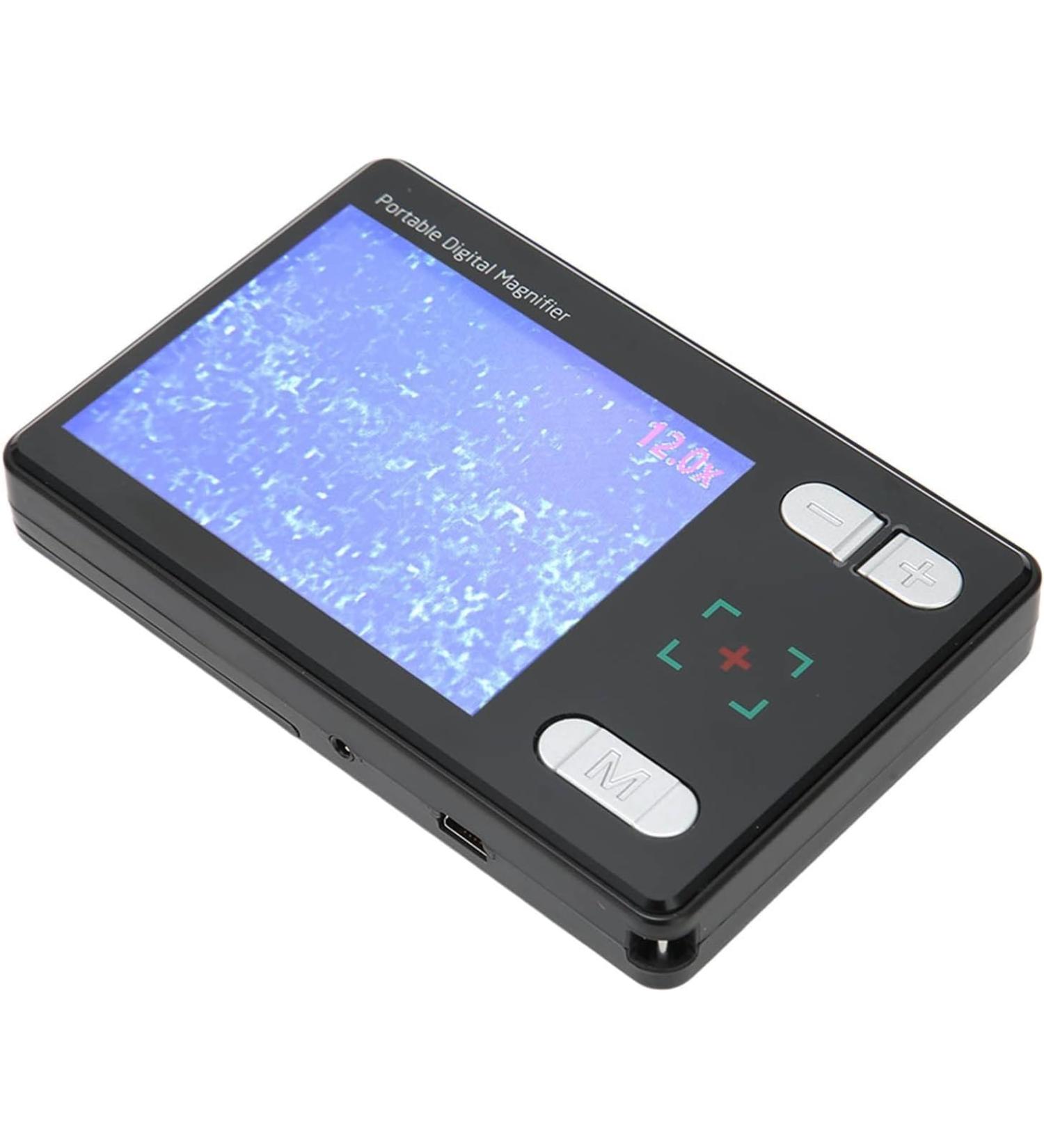 3.5 Inch Handheld Electronic Magnifier Video Magnifier 2X-32X Times Zoom Support Portable Electronic Video Magnifier for Assisted Reading - Buy Online on GoSupps.com