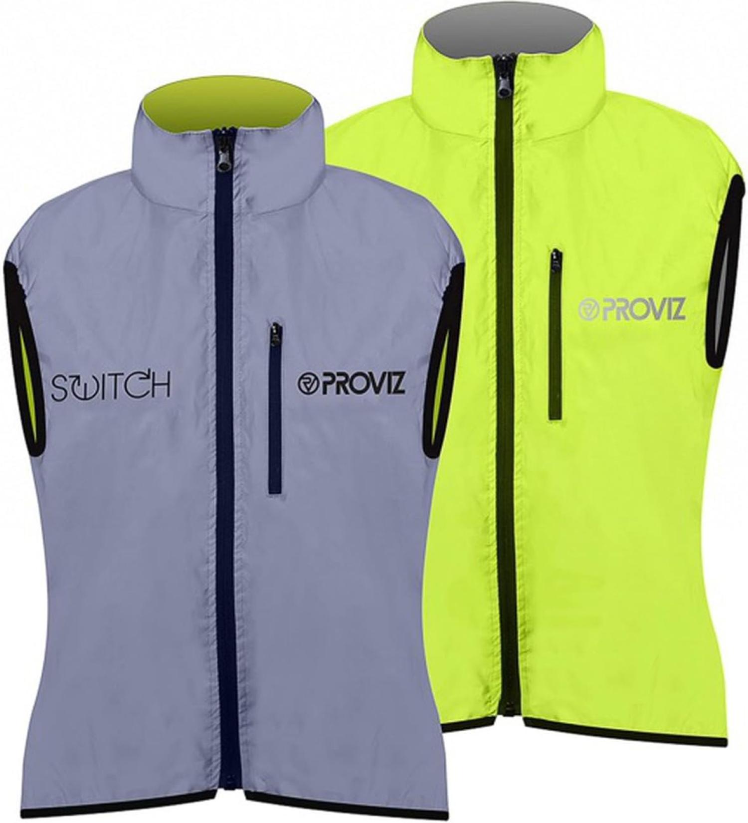 Proviz Women's Switch Gilet Vest 8 - Lightweight Reflective Silver-Grey for Ultimate Visibility & Comfort - Buy Online on GoSupps.com