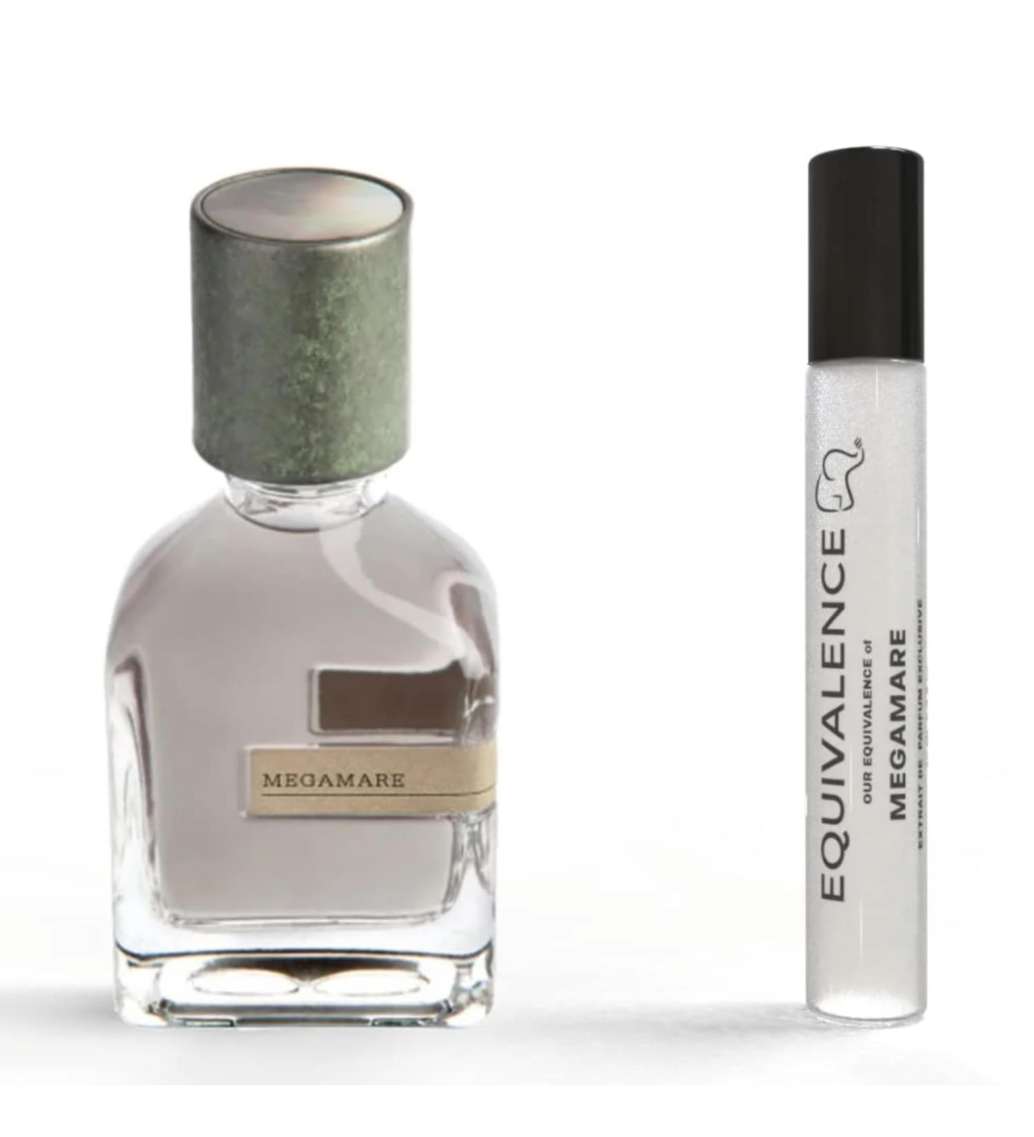 Equivalence of Megamare Extrait de Parfum Long Lasting Daily 12-14 Hours Perfume Oil Concentrated Spray for Men Women All Skin Types - 99% Same Fragrance(Large Bottle not INCLUDED) - Buy Online on GoSupps.com