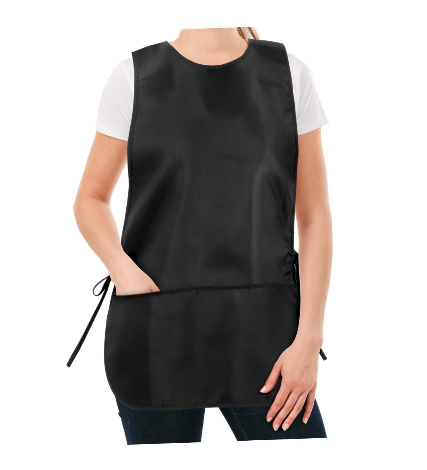 Zerodeko Unisex Cobbler Apron Waterproof Art Smock Cleaning Smock Apron Maid Smock with Pockets for Painting Cleaning Artiest for Women Men Adult Teen - Buy Online on GoSupps.com