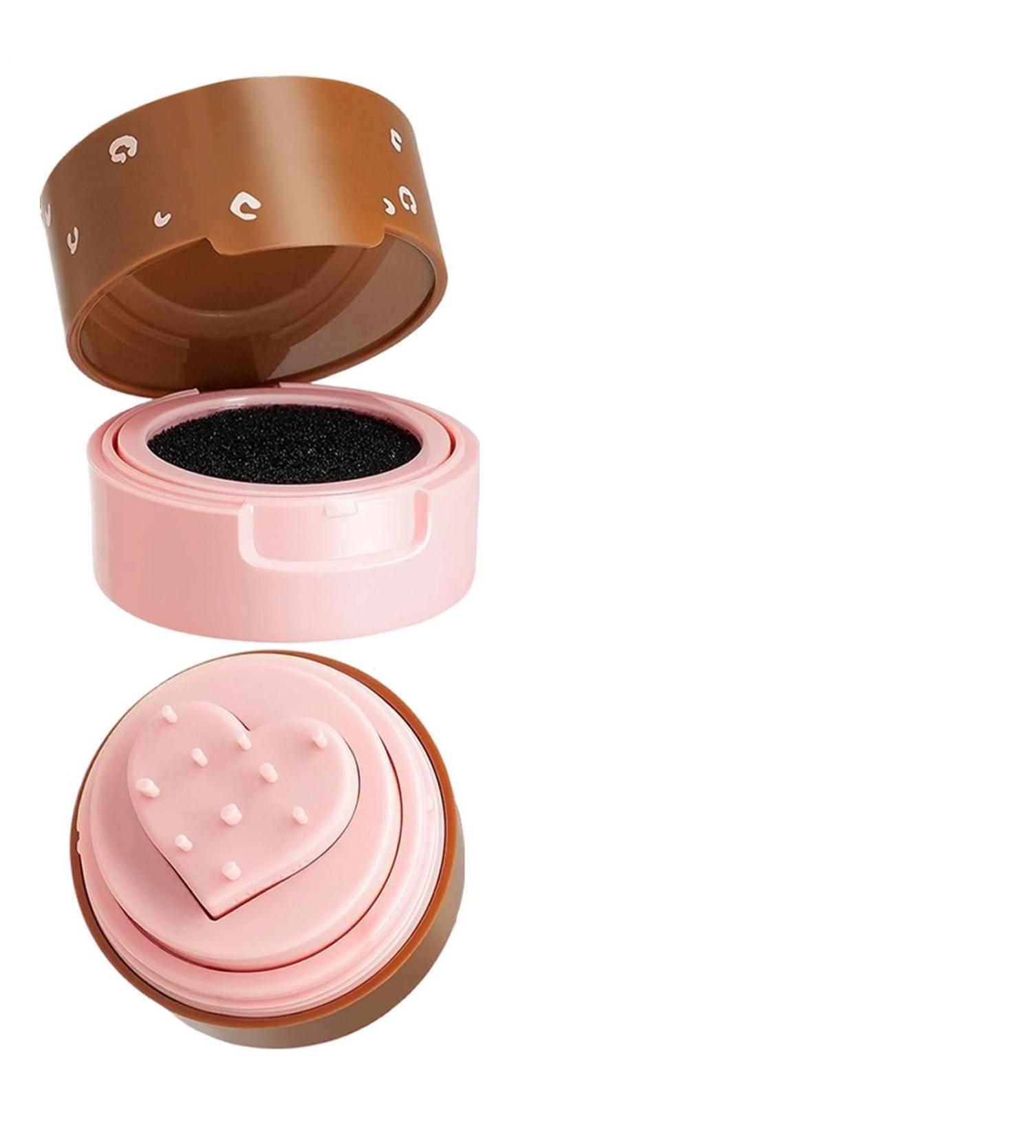 Face Dot Makeup Stamp Herbal Nose Markers Heart Shape Waterproof False Point Pen | For Cheeks Oily Skin Dry Sensitive Women Teenagers Party Appointments - Buy Online on GoSupps.com