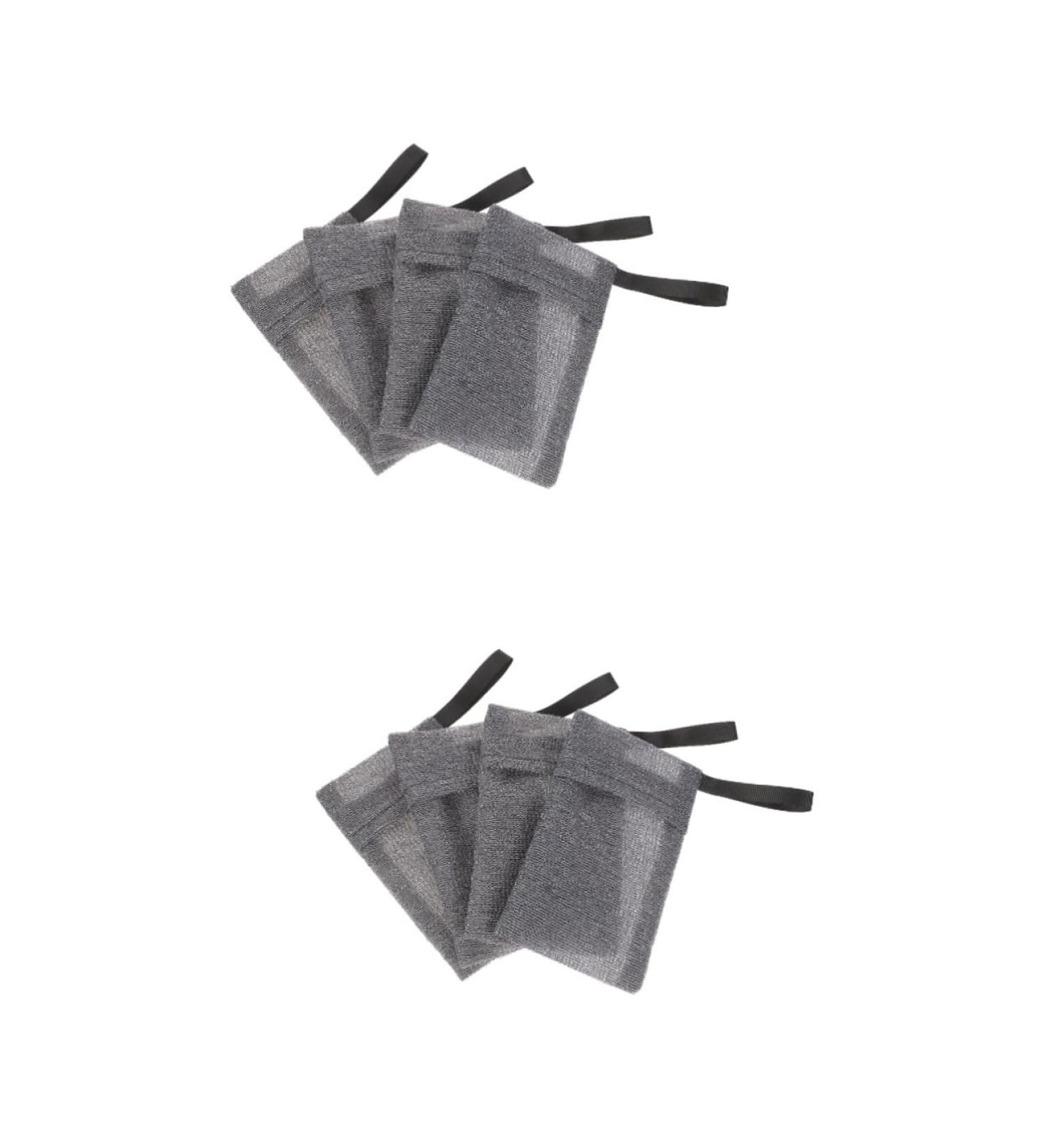 FRCOLOR 8 Pcs Loofah Soap Savers & Scrubbers - Nylon Fiber Soap Bags for Bar Soap - Ideal for Body Scrubs and Exfoliation - Buy Online on GoSupps.com