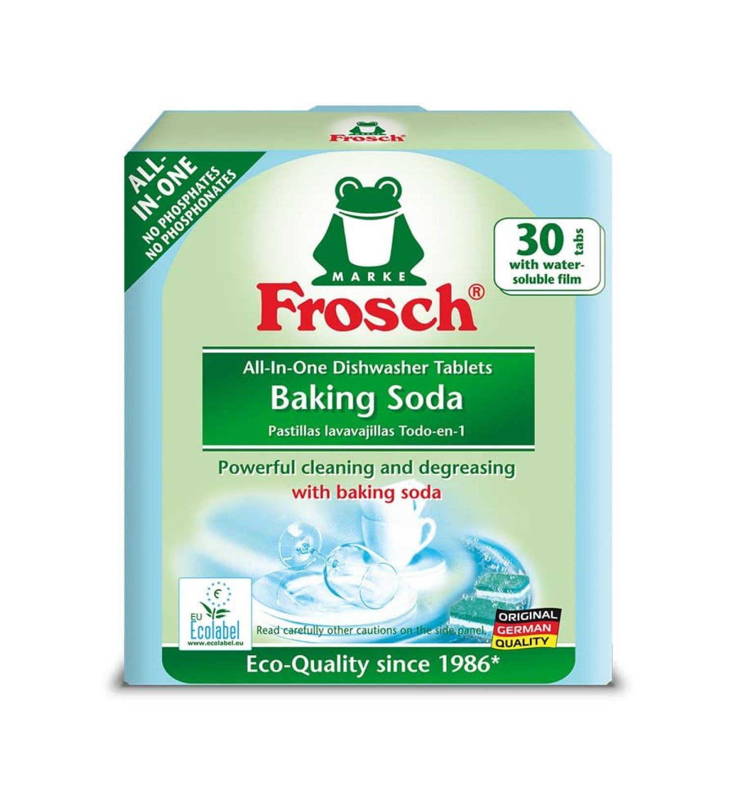 Frosch Baking Soda All-in-One Dishwasher 30 Tablets