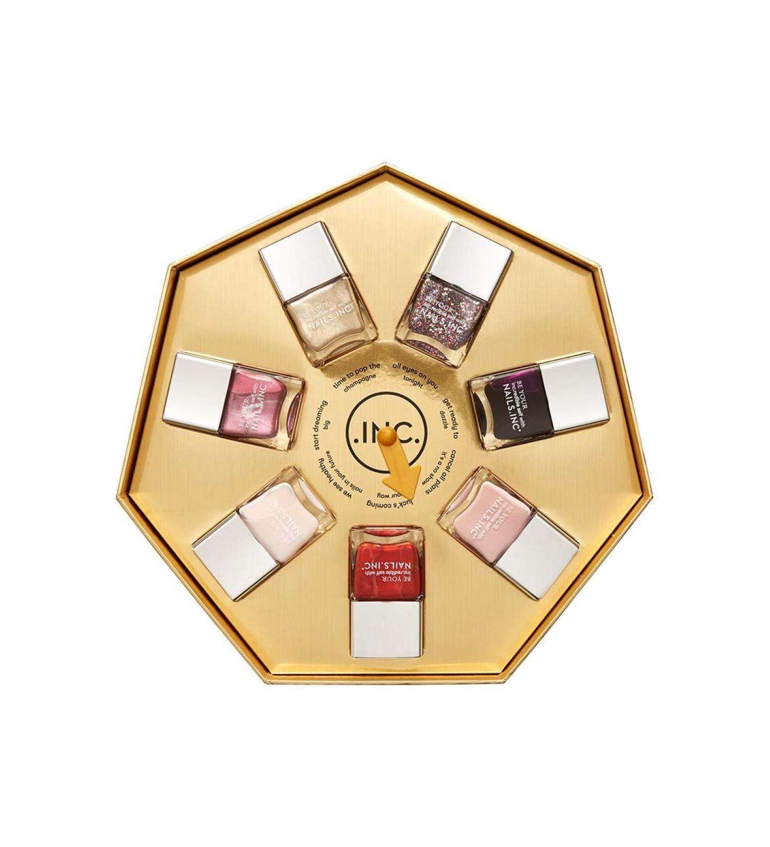 Nails Inc Nail Your Fortune Nail Polish Set of 7 Shades - Buy Online on GoSupps.com