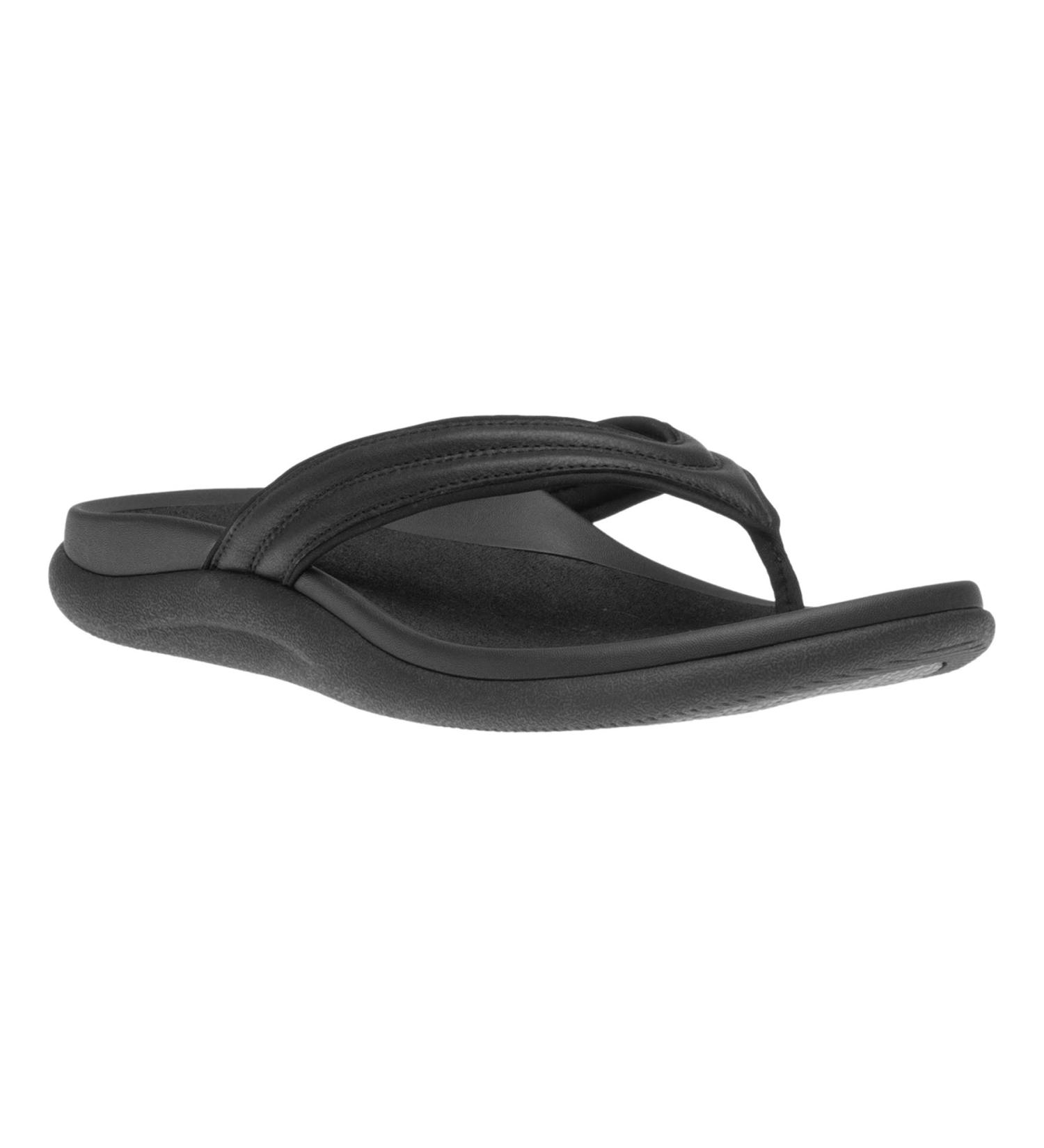 ABEO Morgan Metatarsal Flip Flop Sandals 9.5 Black - Comfortable Support for Your Feet - Buy Online on GoSupps.com