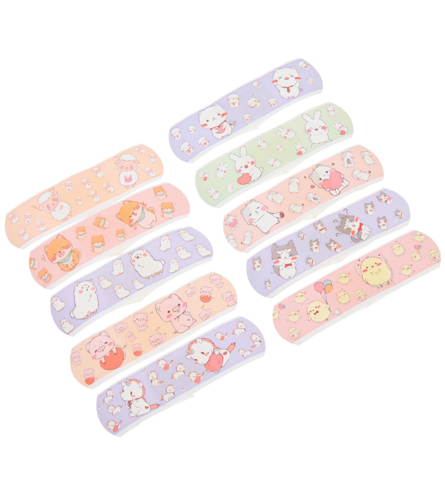 Healvian Cartoon Adhesive Patches for Kids | Fabric Bandages & Stickers - Breathable Medical Tape for Children's Care - Buy Online on GoSupps.com