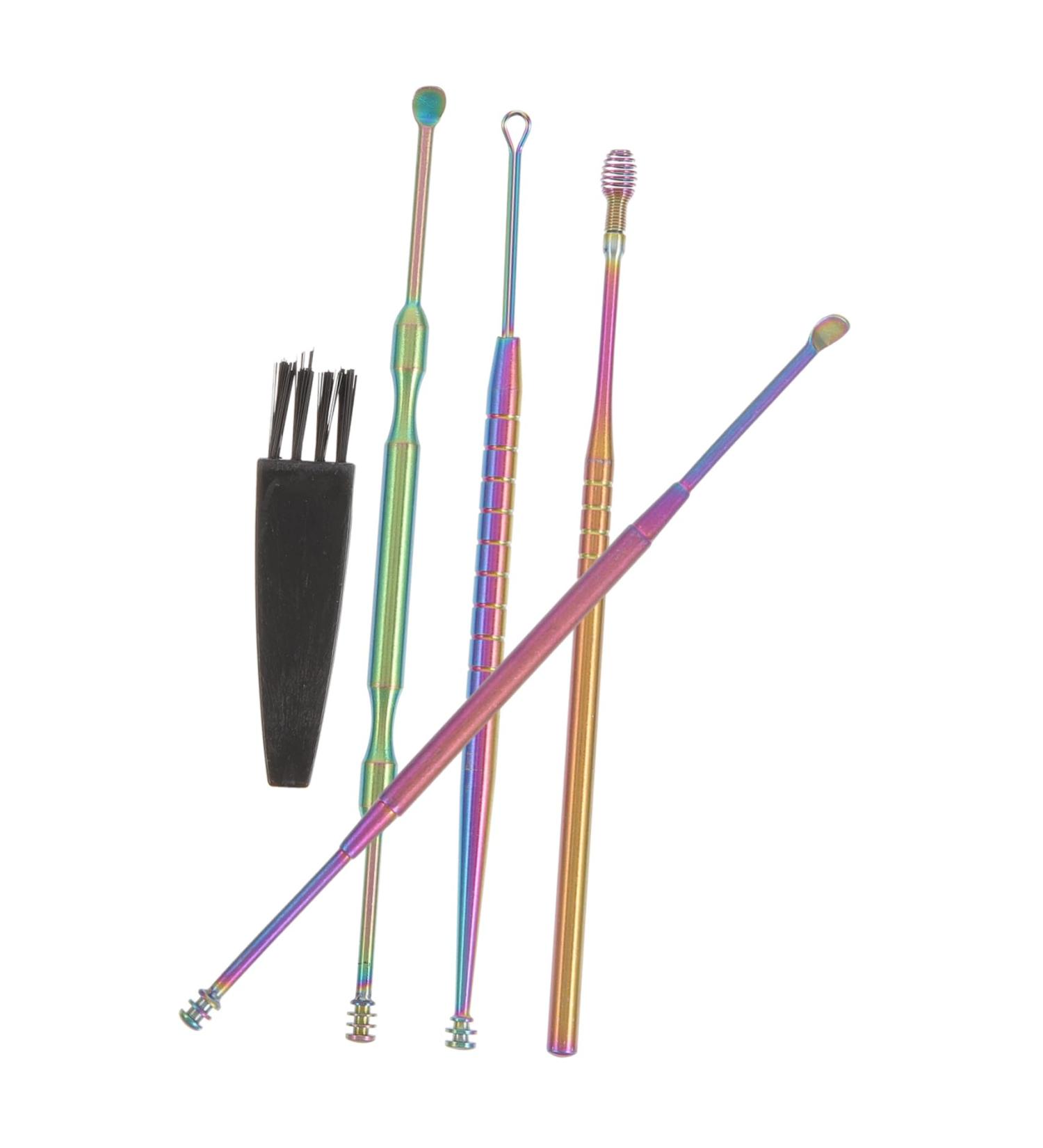 Beaupretty Ear Cleaning Set - 5-Piece Earwax Removal Kit with Stainless Steel Tools for Effective Earwax Removal - Buy Online on GoSupps.com