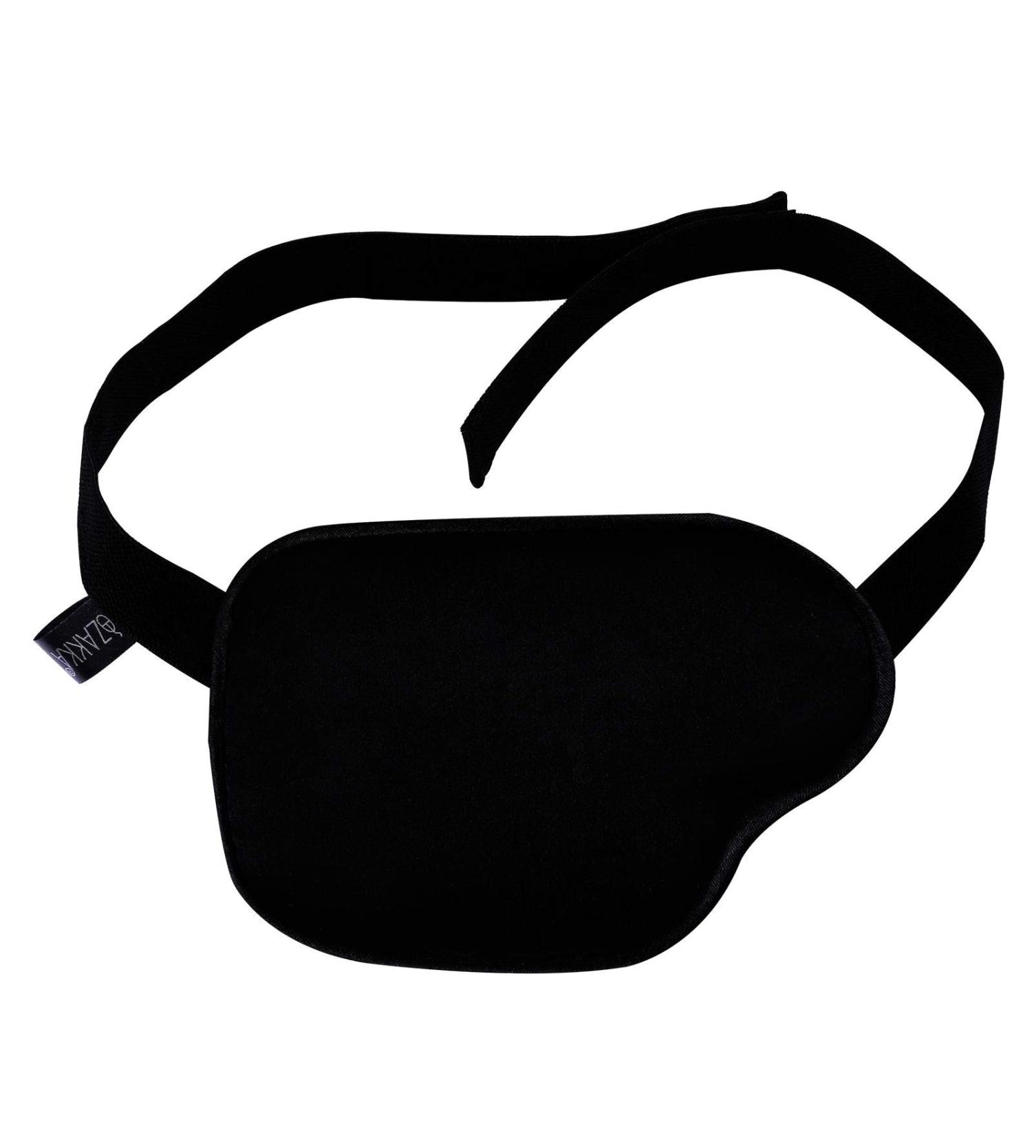 Buy eZAKKA Adult Eye Patches - Lazy Eye Eyepatch for Amblyopia & Strabismus (Black Right) - International Shipping Available - Buy Online on GoSupps.com