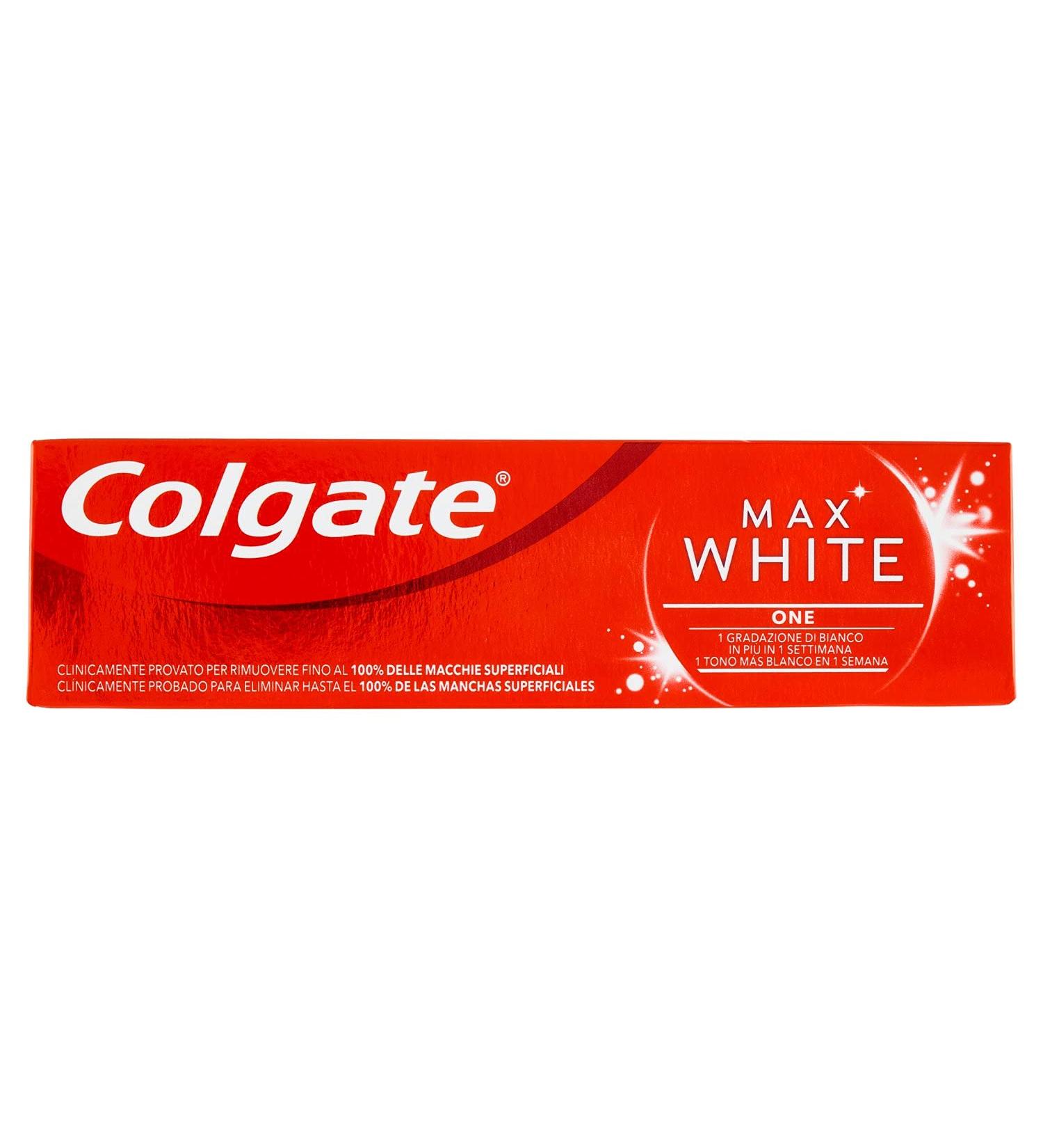 Colgate Max White One 75ml - Buy Online for Whiter Teeth | International Shipping Available - Buy Online on GoSupps.com