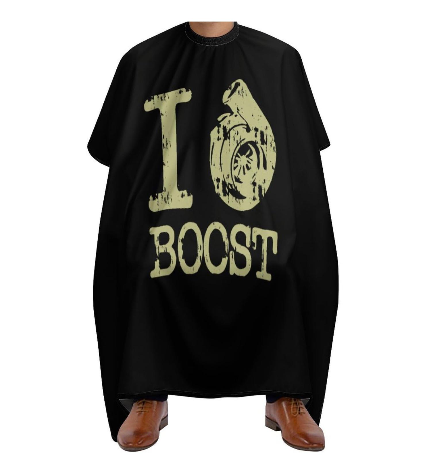 Boost Engine Car Racing Newborn Barber Cape | Adjustable Snap Hair Cutting Apron for Adults - Perfect for Salons - Buy Online on GoSupps.com