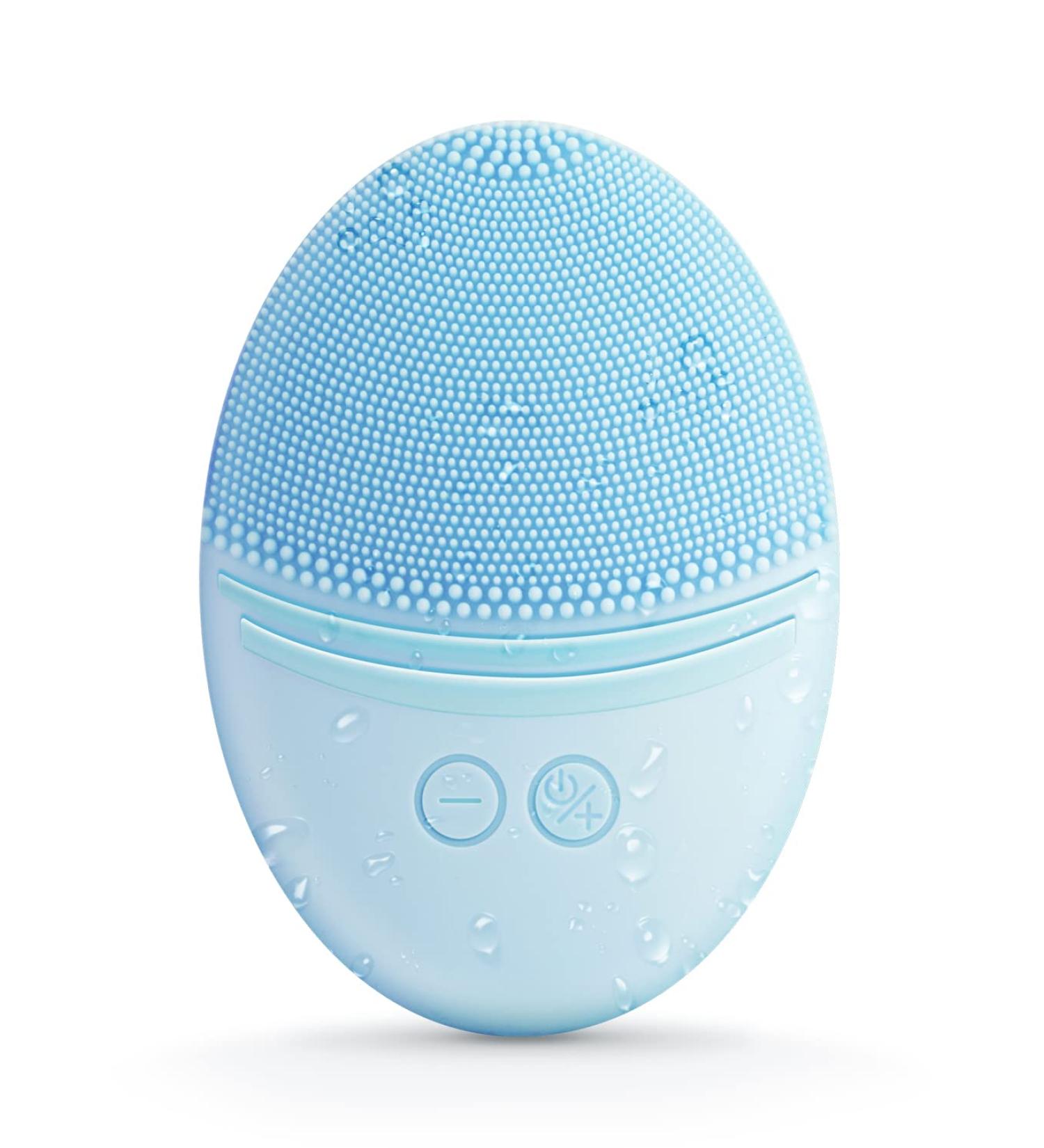 Ezbasics Waterproof Ultrasonic Facial Cleaning Brush - Deep Cleansing & Massage - Inductive Charging (Blue) - Buy Online on GoSupps.com