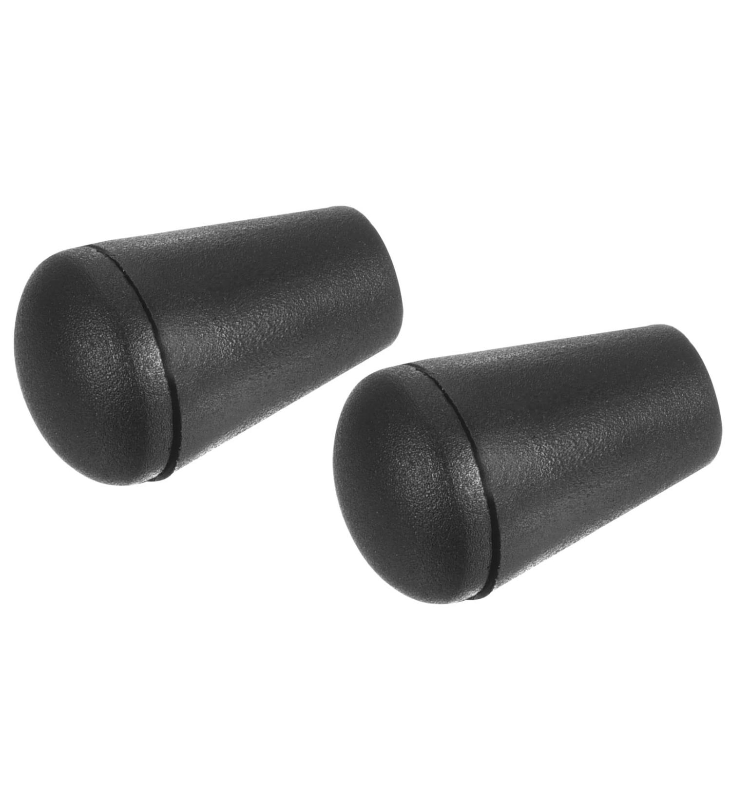 METALLIXITY 100pcs Plastic Bell End Stoppers - Black Cord Rope Fastener for Backpacks & Drawstrings - Buy Online on GoSupps.com