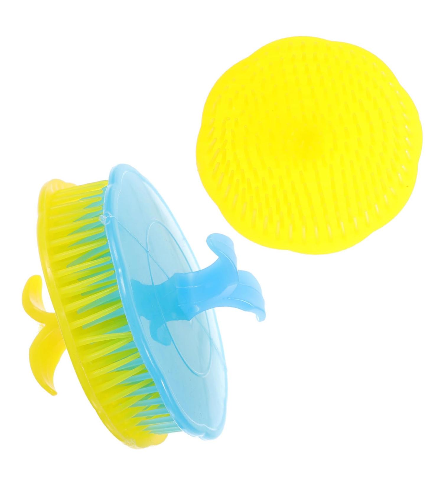 FRCOLOR 6pcs Head Cleaning Brushes - Exfoliating Scalp & Bath Brushes for Hair Care | Mini Comb & Face Massage Brush Set - Buy Online on GoSupps.com