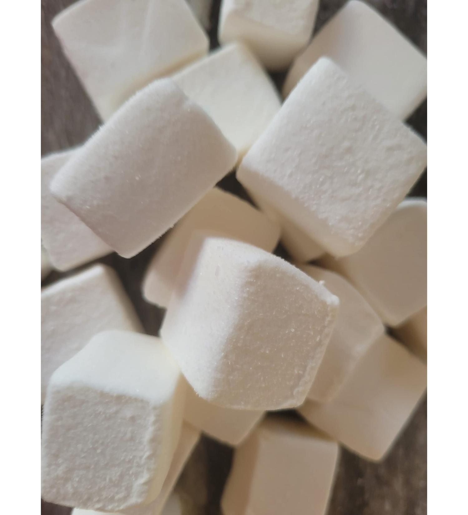 Marshmallows Large White Vanilla Cube Shaped Sweets HALAL (1500g)