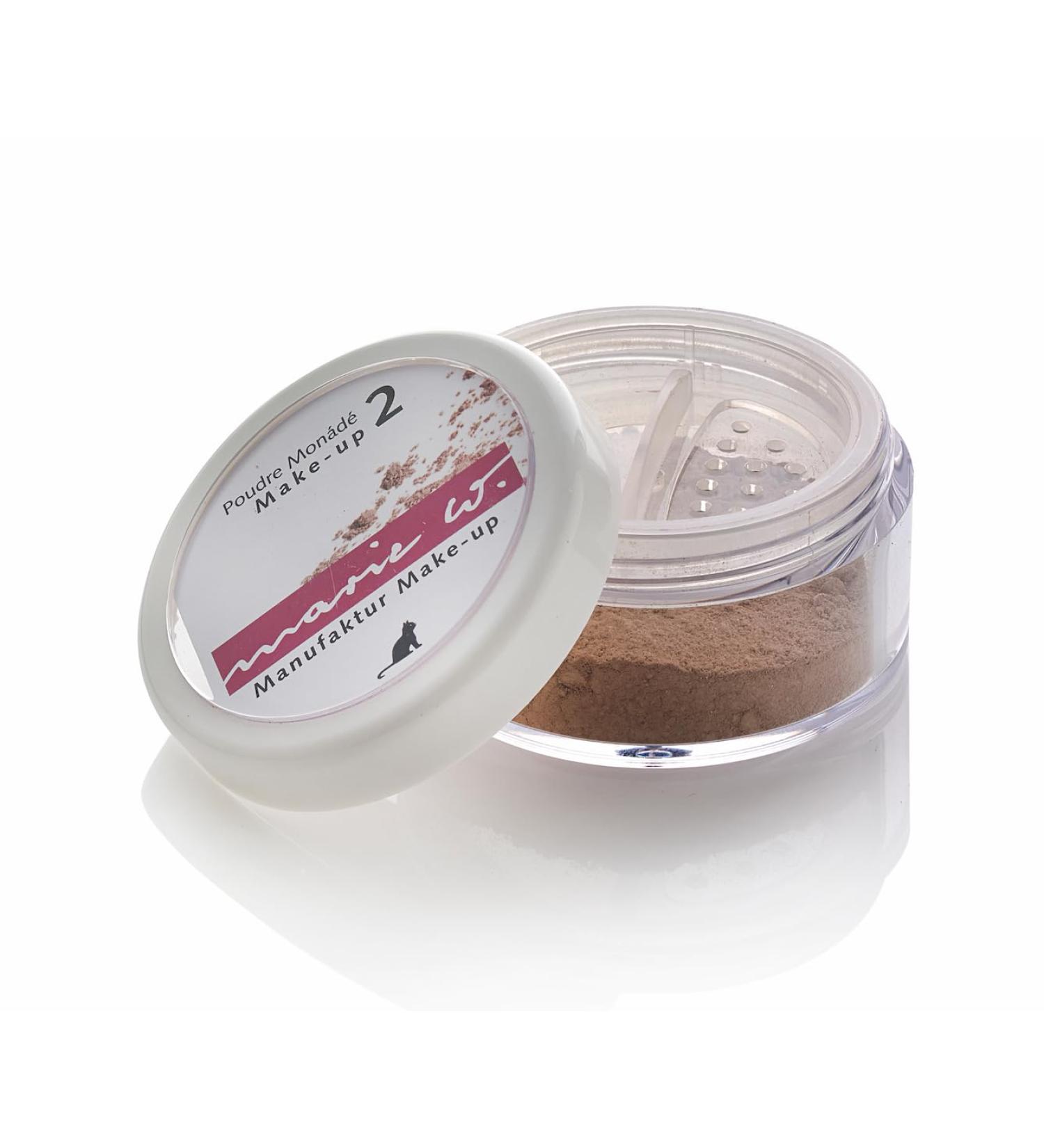 marie w Makeup powder No 2 powerful powder makeup for light to medium complexion fair skin vegan natural cosmetics 5 g beige 5 g 1er Pack - Buy Online on GoSupps.com