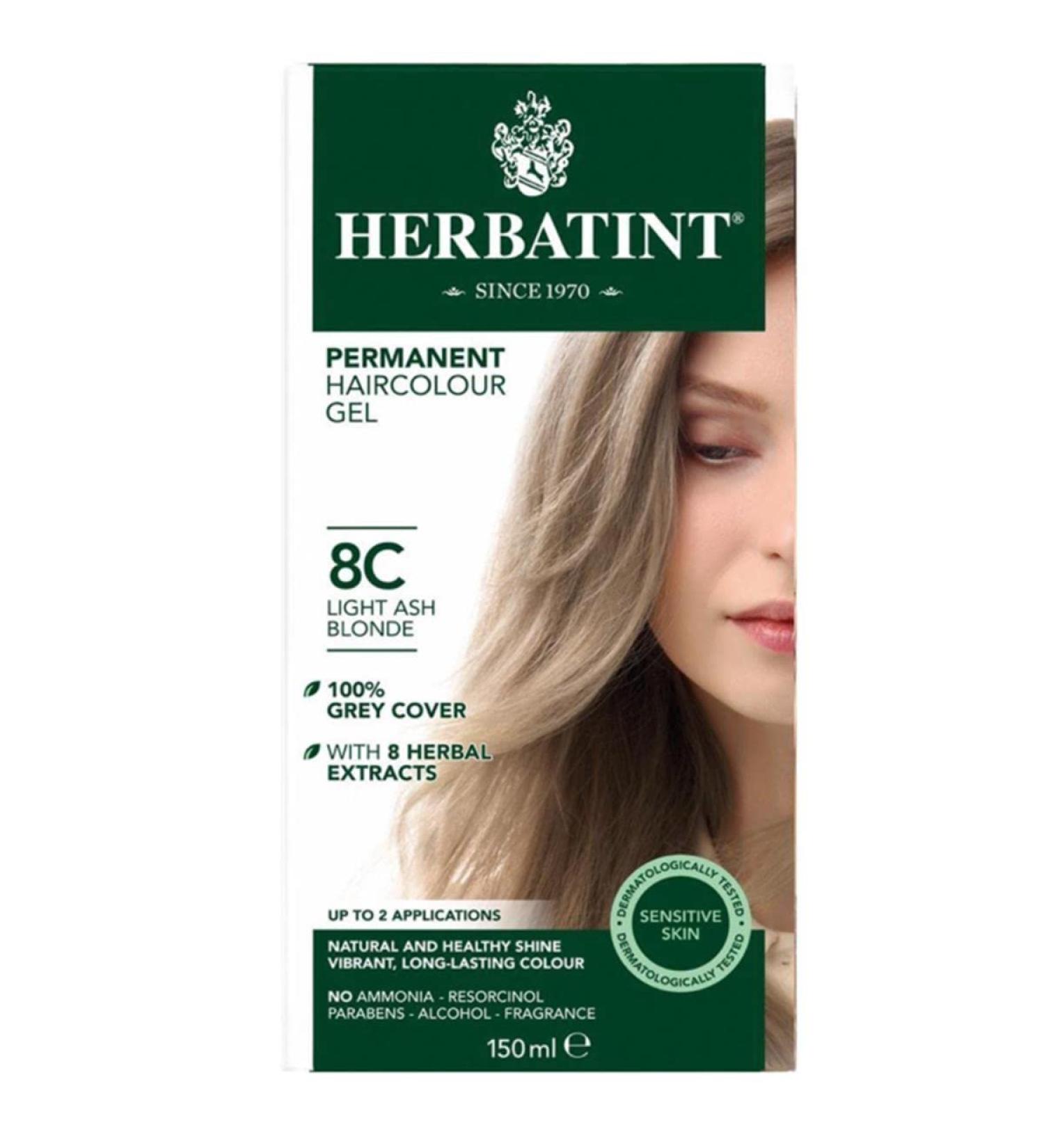 Herbatint | Hair Dye 8C Light Ash Blonde